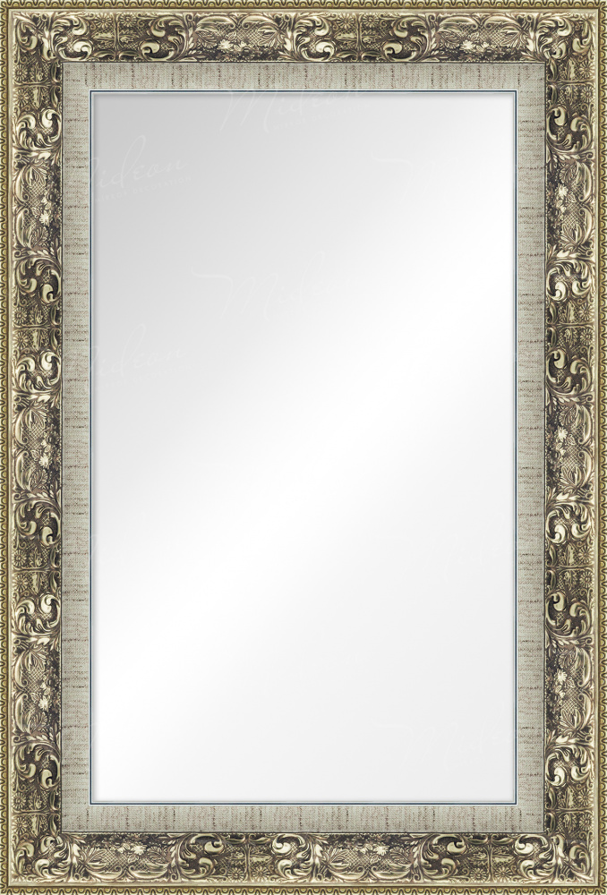 Зеркало «Кларис» серебро