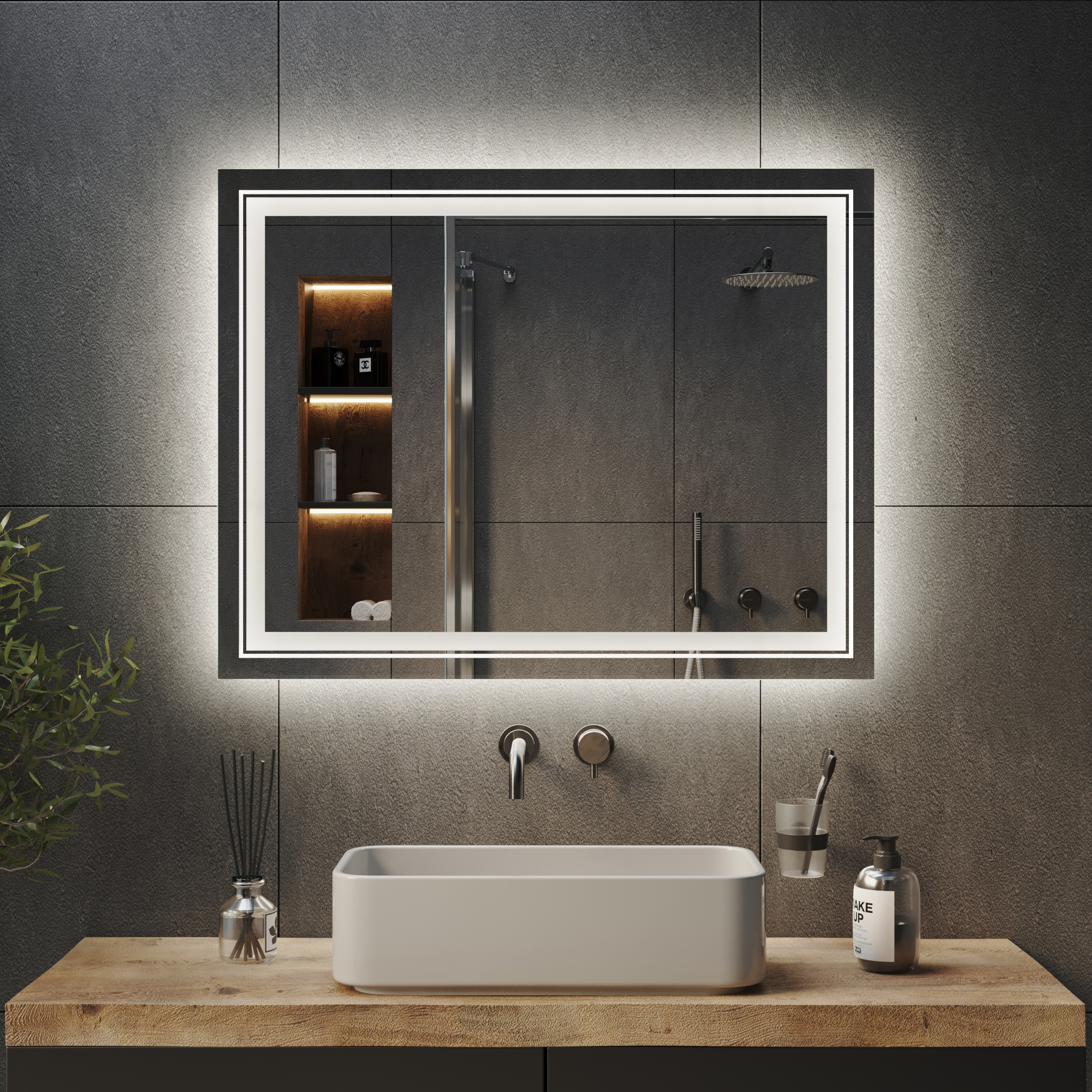 Зеркало с подсветкой Frost Ambilight - фото 4