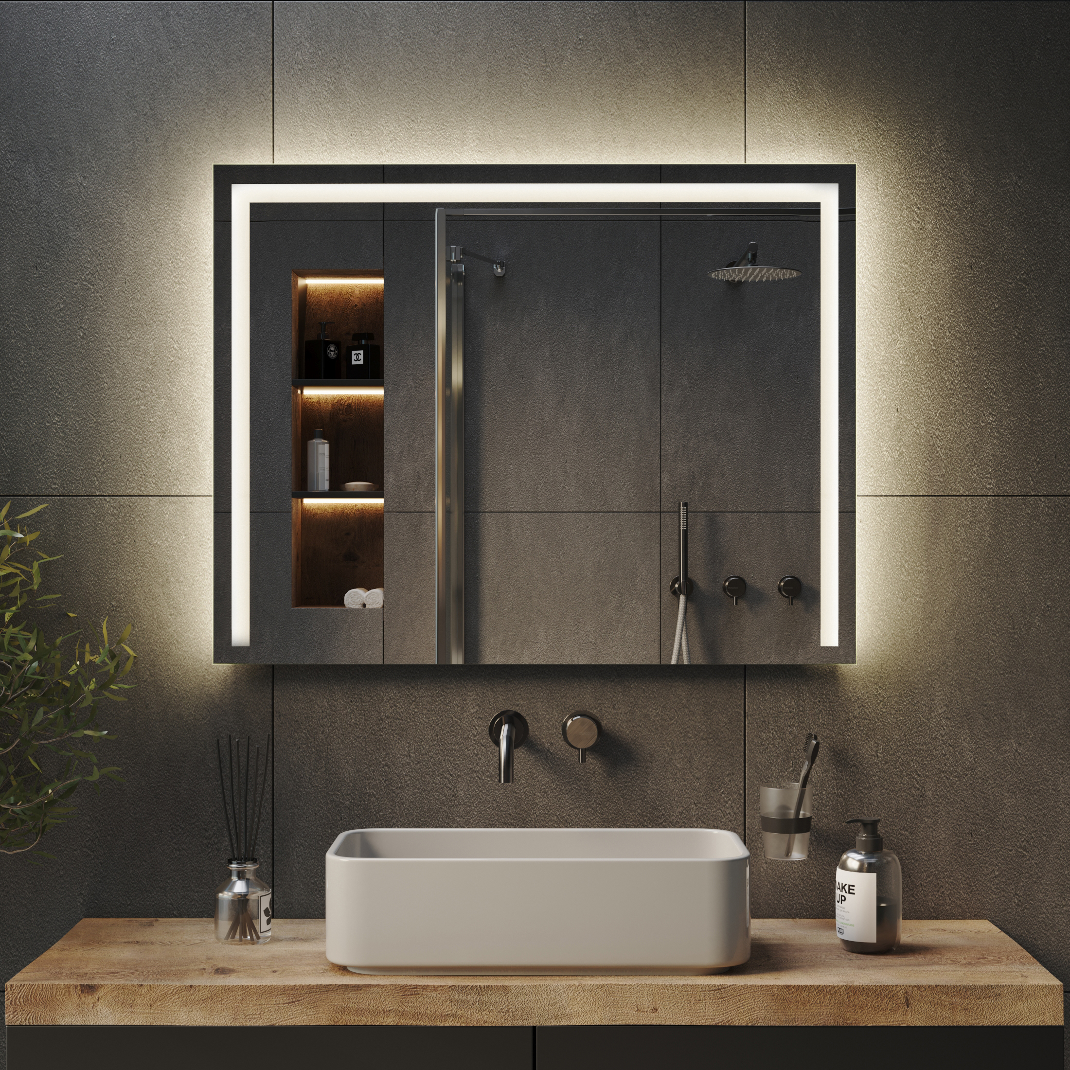 Зеркало с подсветкой Mira Ambilight - фото 3