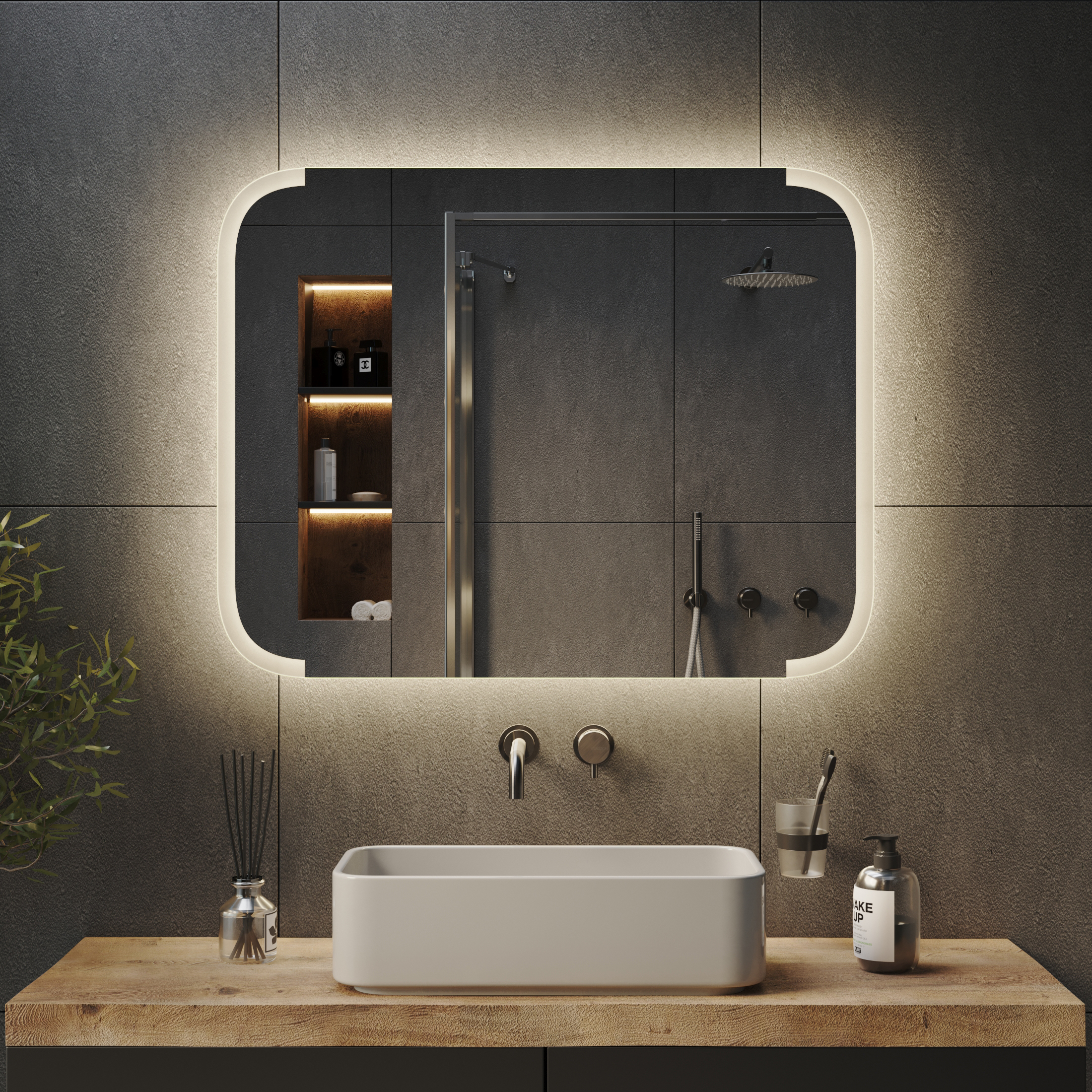 Зеркало с подсветкой Quotes Ambilight - фото 5