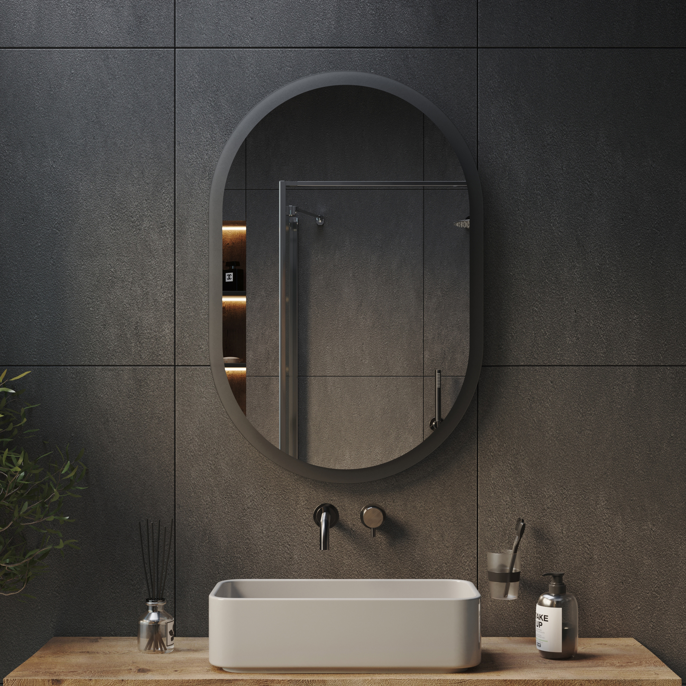 Зеркало с подсветкой Ellipse+ Ambilight - фото 6