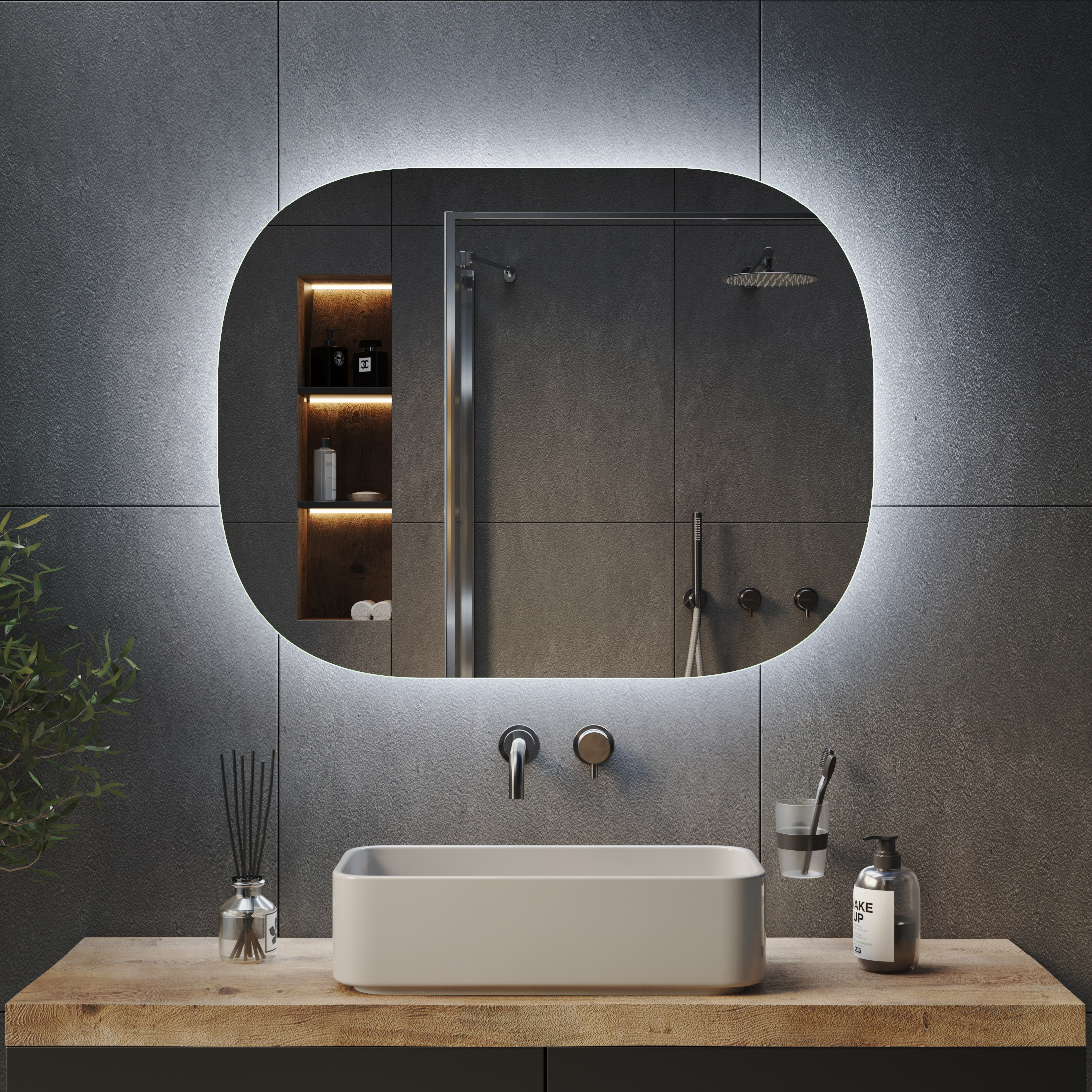 Зеркало с подсветкой Opal Ambilight - фото 3