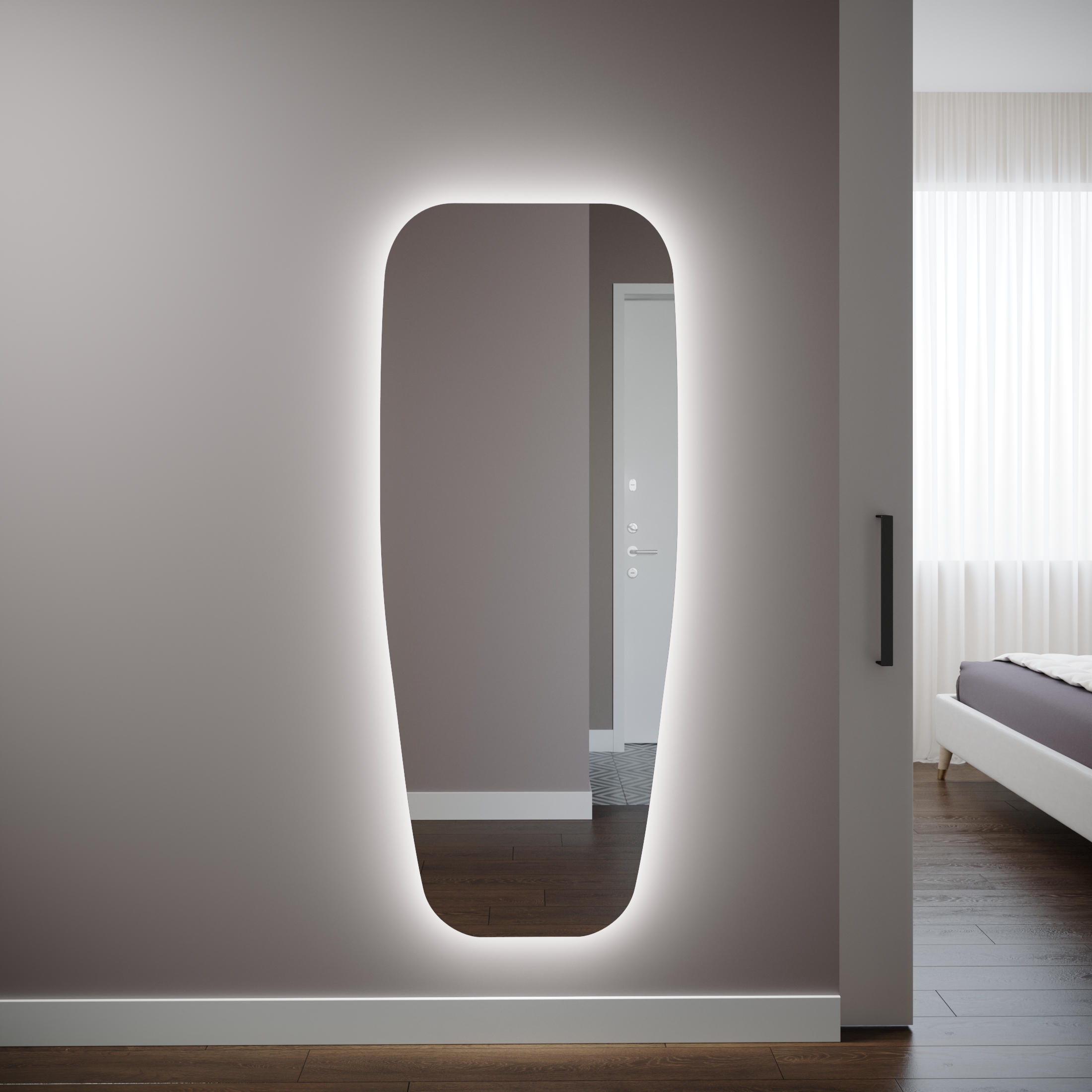 Зеркало с подсветкой Hall - фото 3