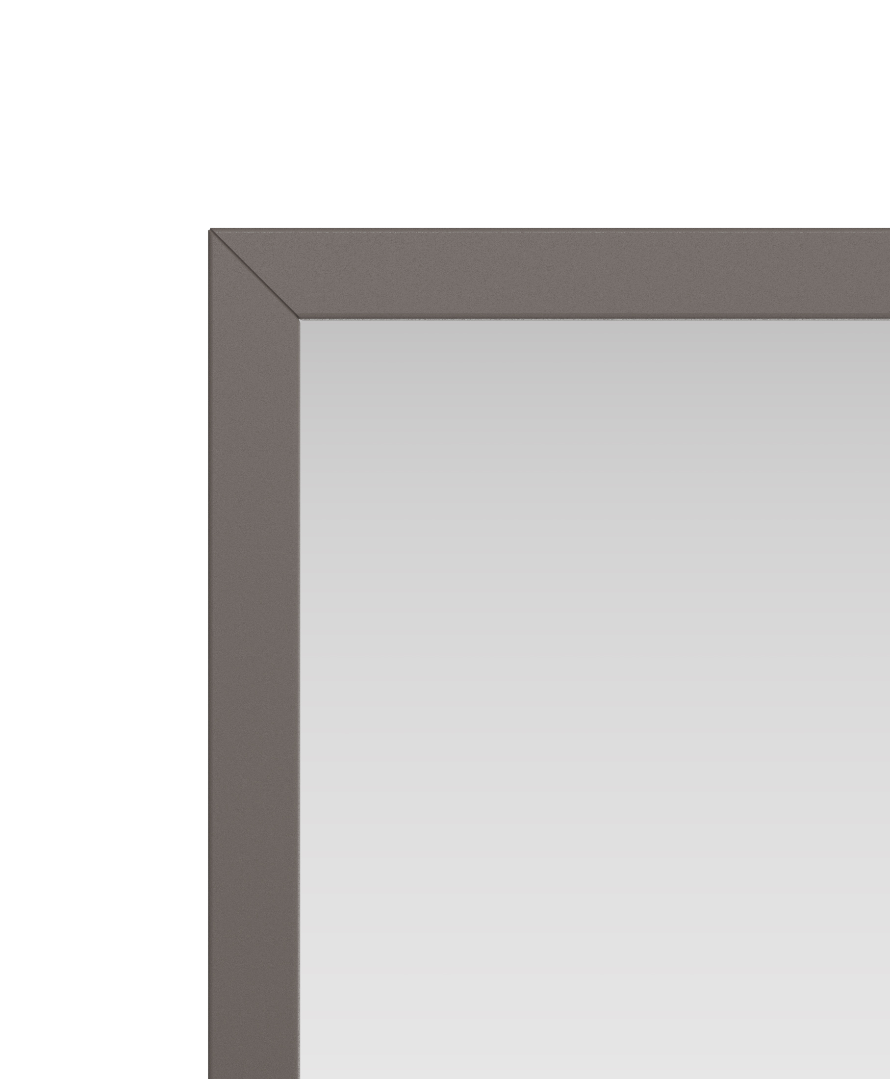 Зеркало в алюминиевой раме 05 Premium Бронза матовая - фото 2