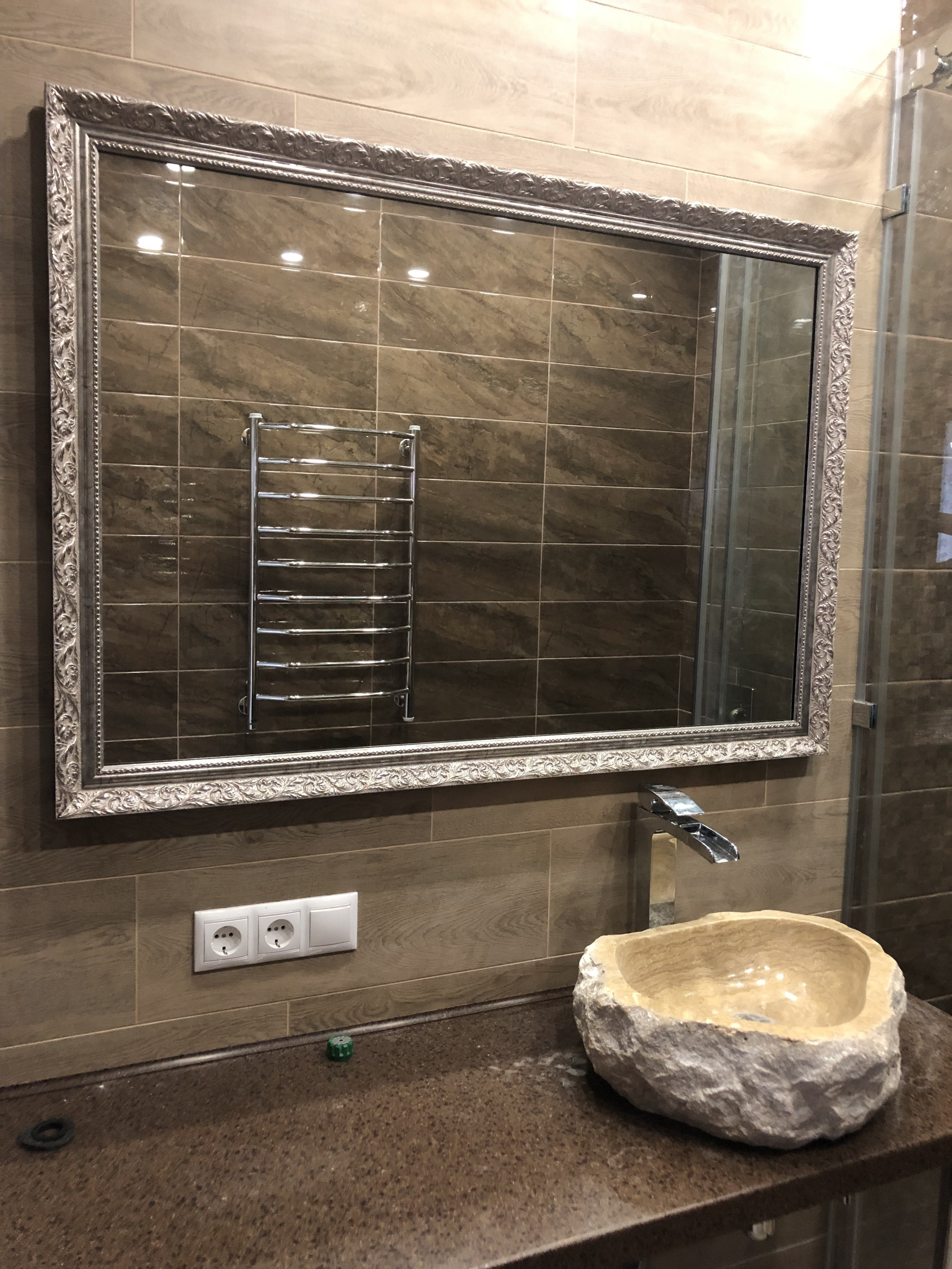 Зеркало "Джилл" Серебро - фото 3