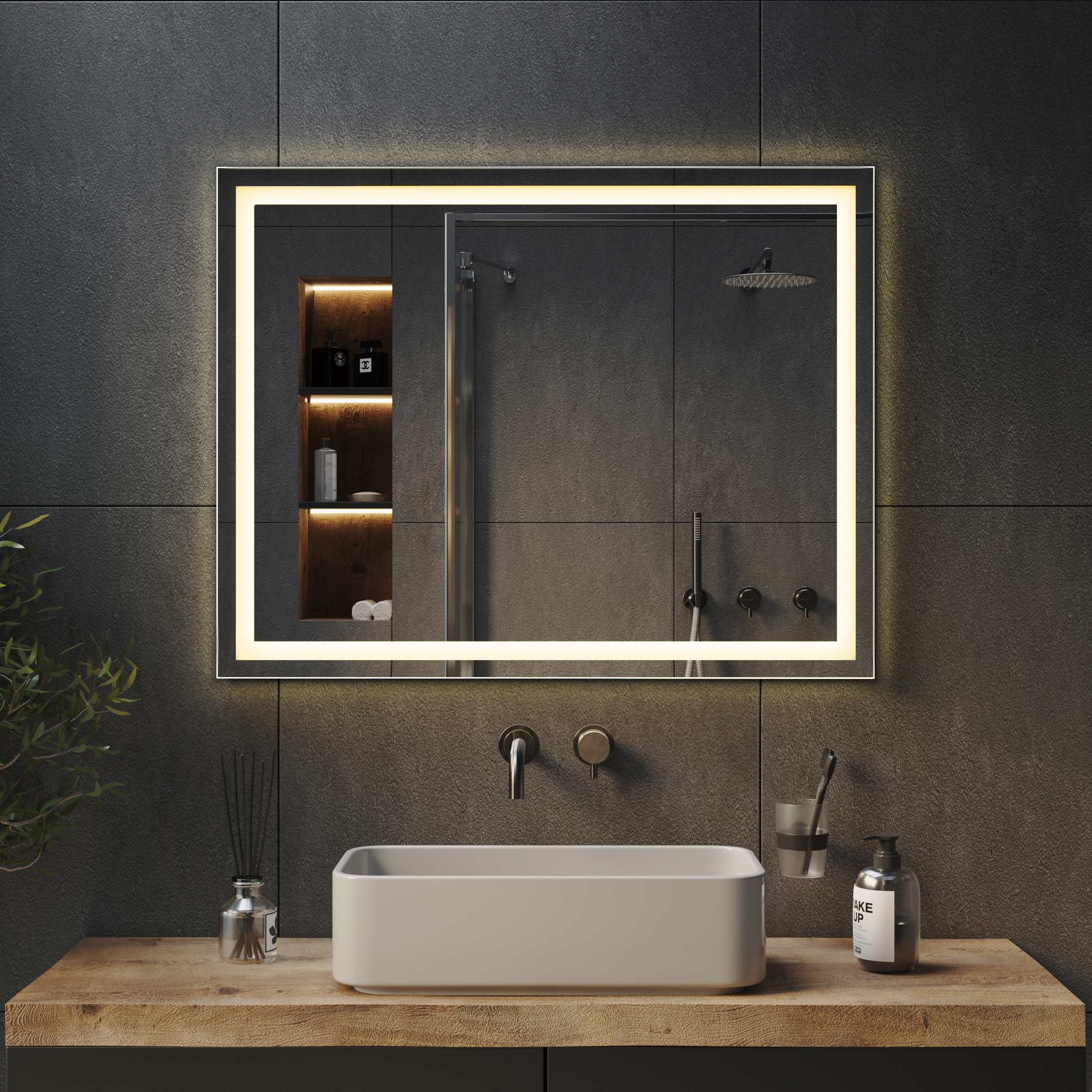 Зеркало с подсветкой Mideon - фото 5