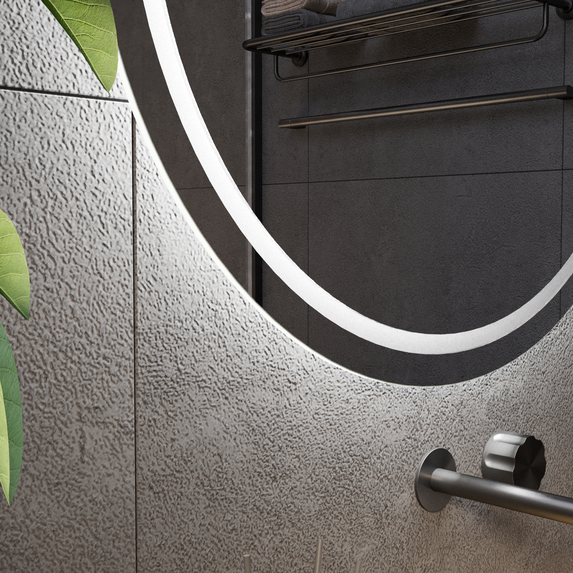 Круглое зеркало с подсветкой Ambilight 4 - фото 2