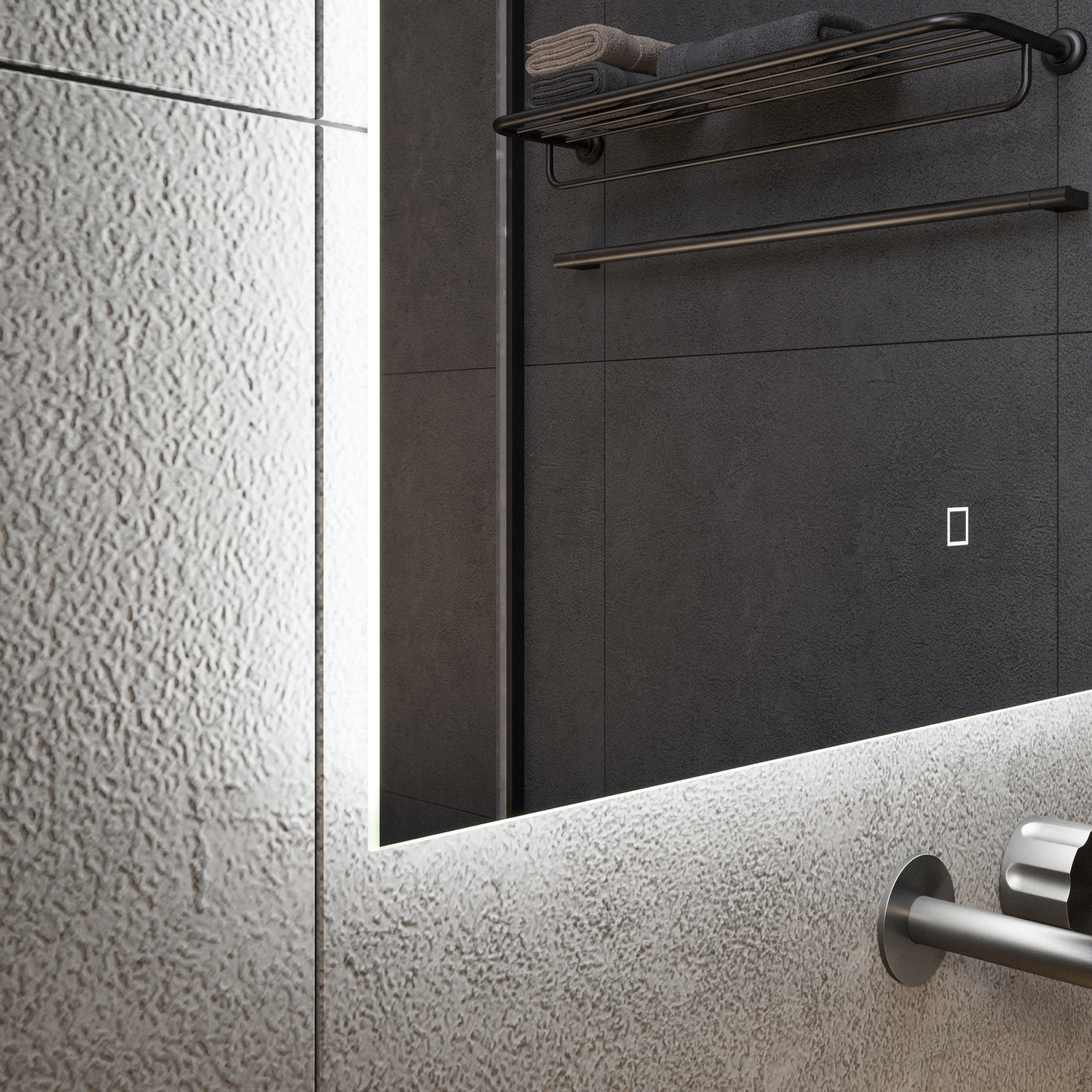 Зеркало с подсветкой 60х80 Ambilight Simple 5500К - фото 2