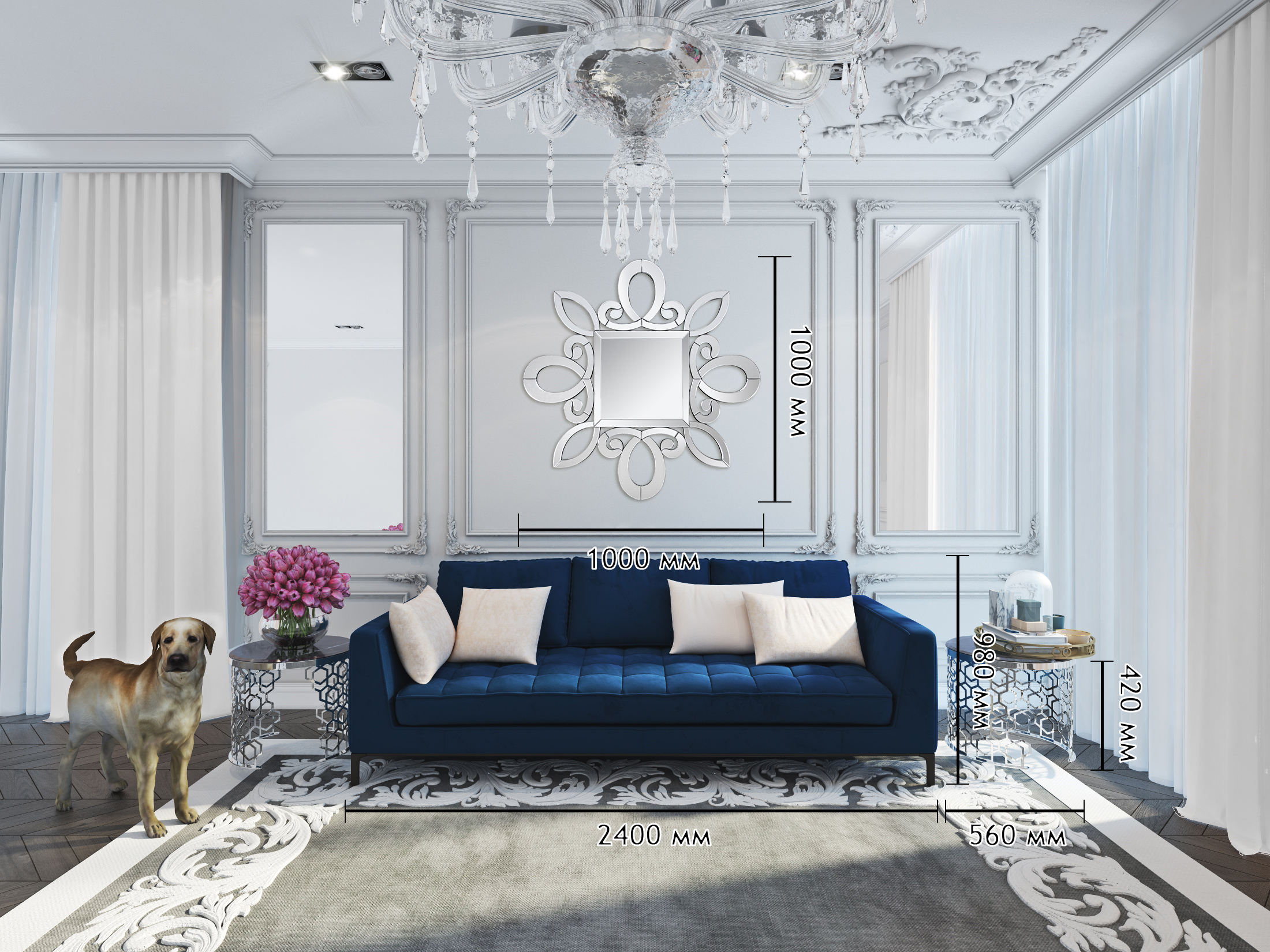 Зеркало Freddo - фото 4