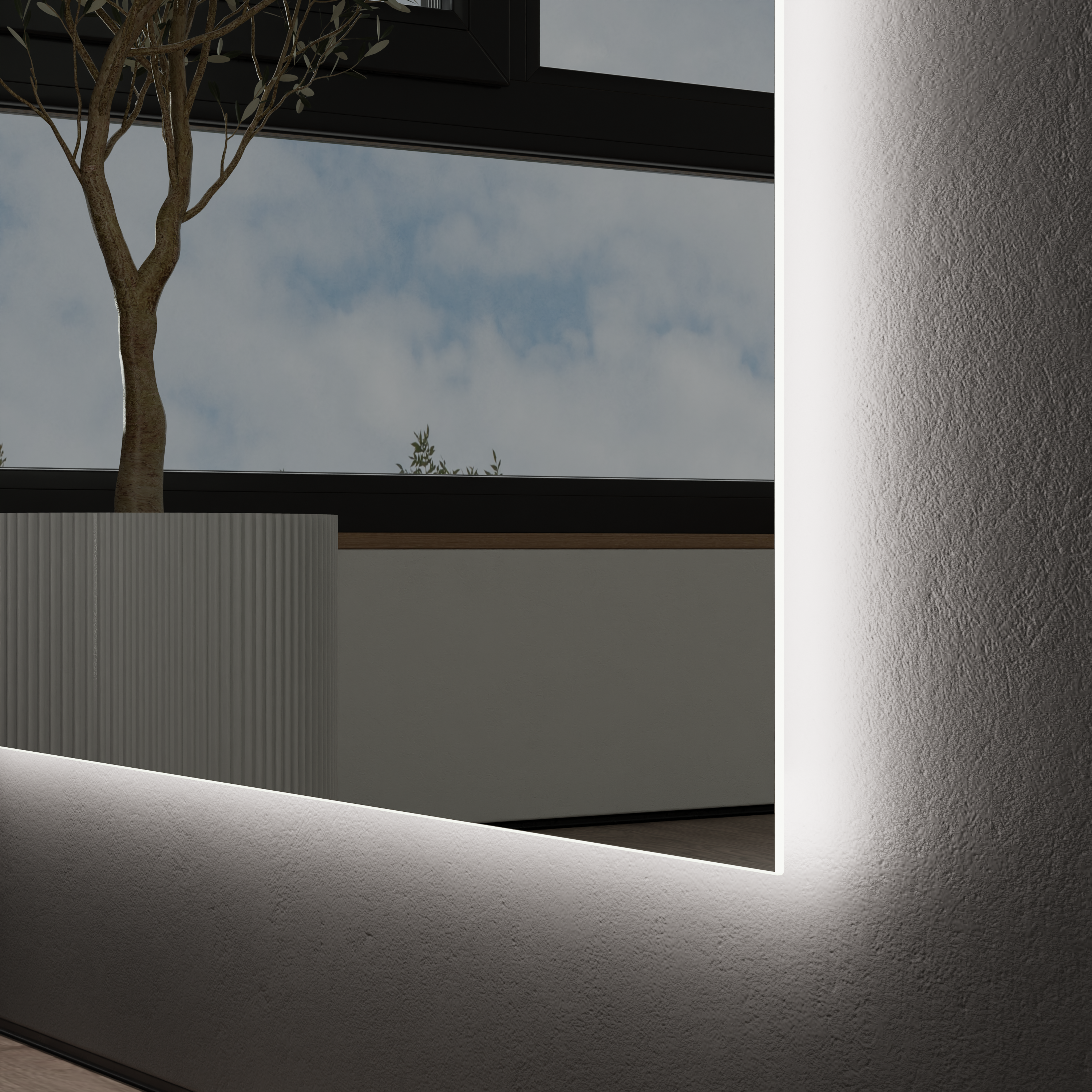 Зеркало с подсветкой в прихожую Ambilight XL - фото 4