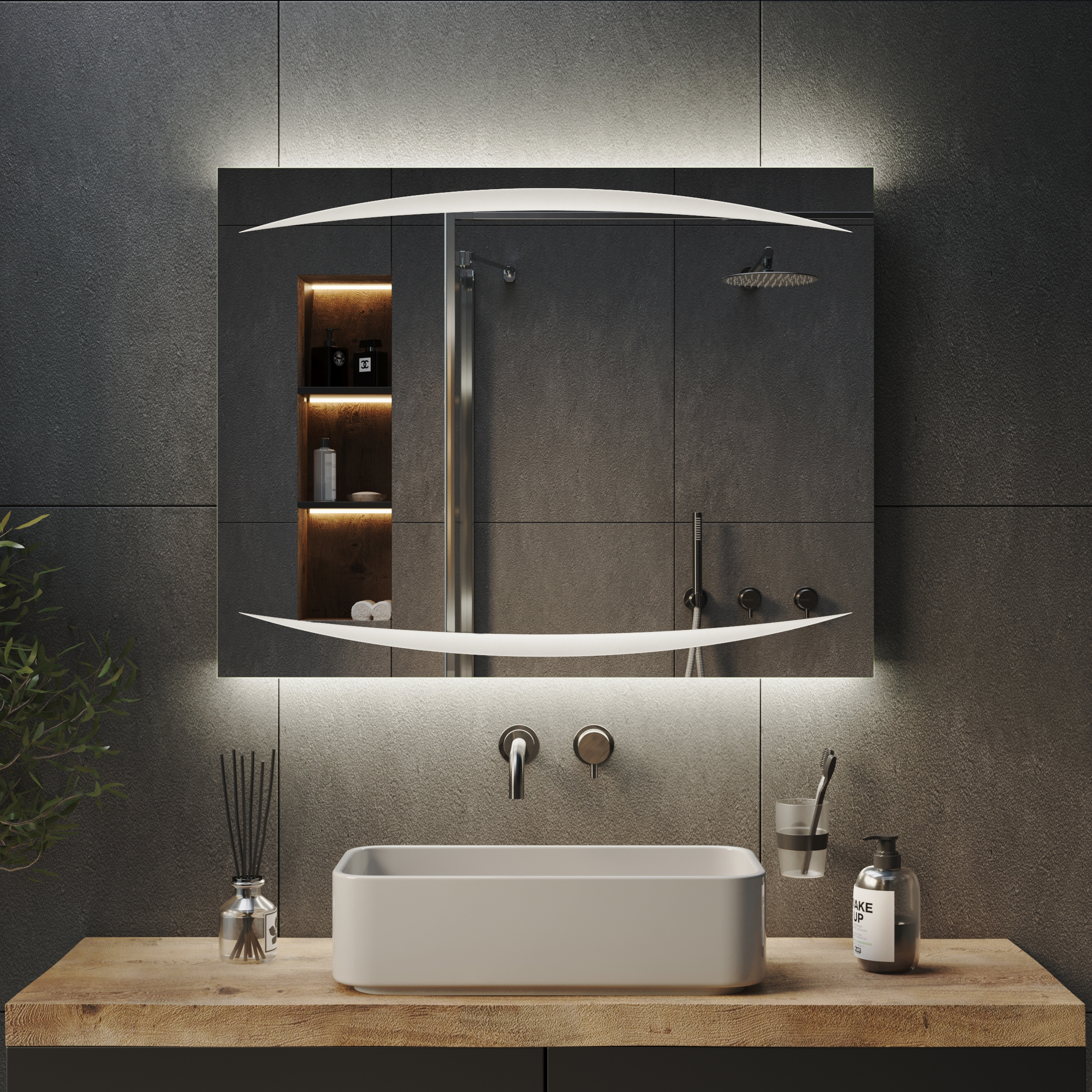 Зеркало с подсветкой Elegance Ambilight - фото 4