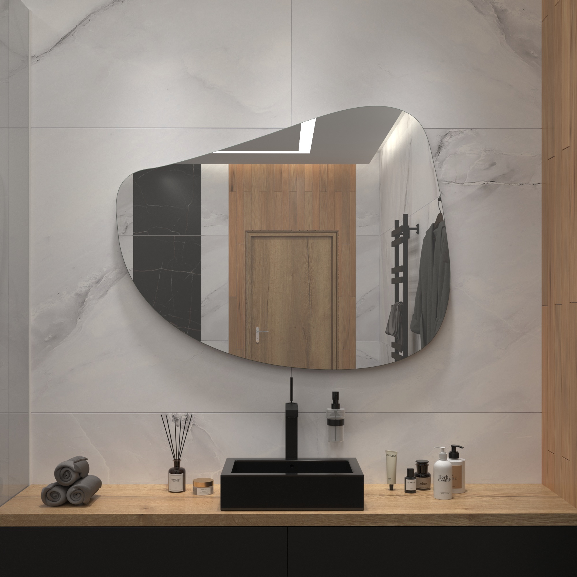 Зеркало с подсветкой Stone-22 - фото 2