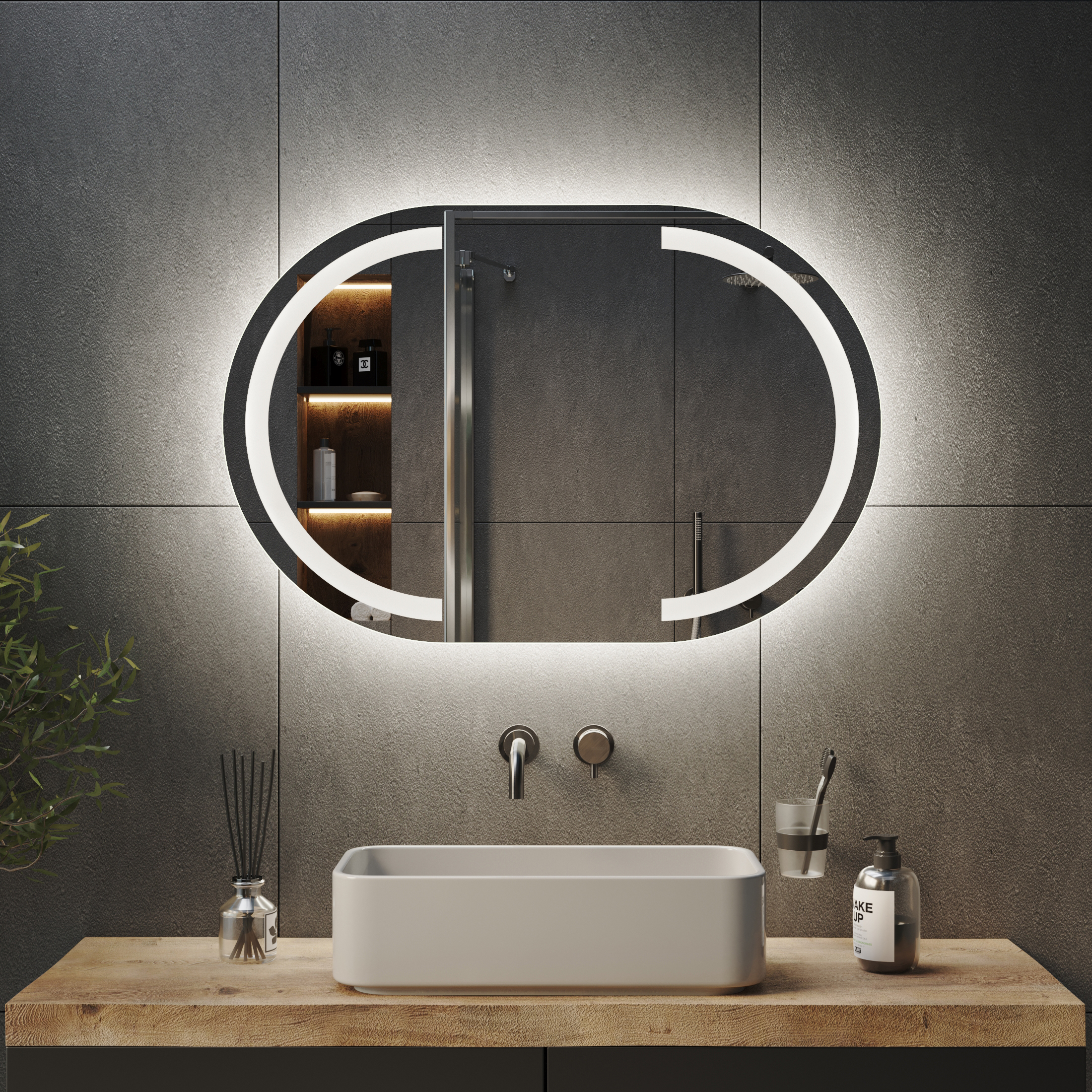 Зеркало с подсветкой Origin Ambilight - фото 4