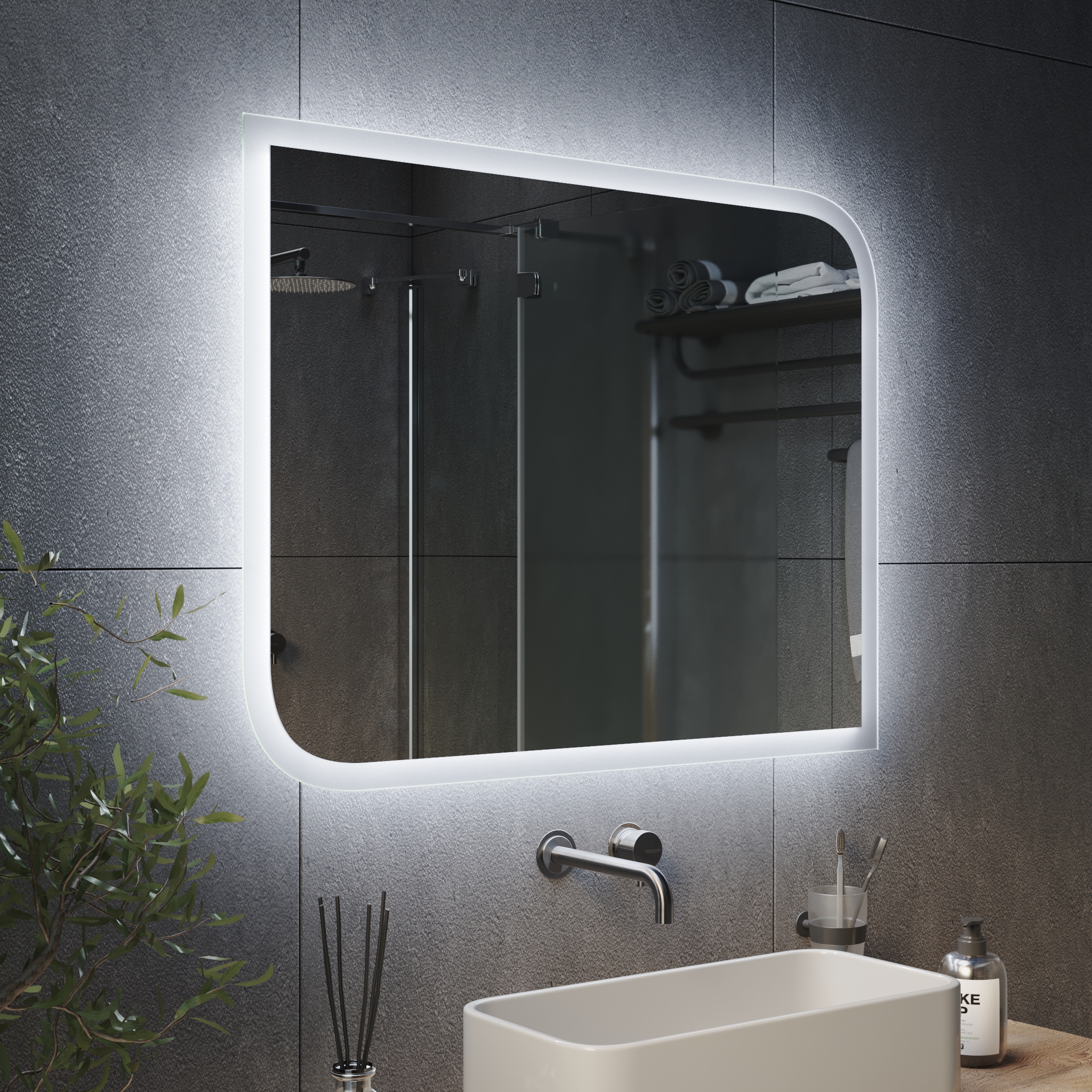 Зеркало с подсветкой Bubble Ambilight - фото 3