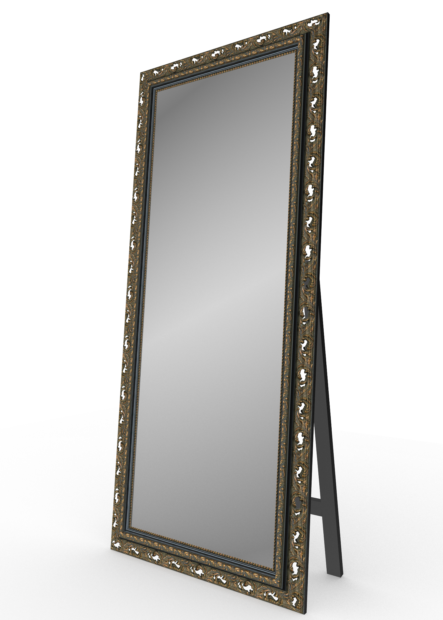 Зеркало напольное "Орландо" коричневая