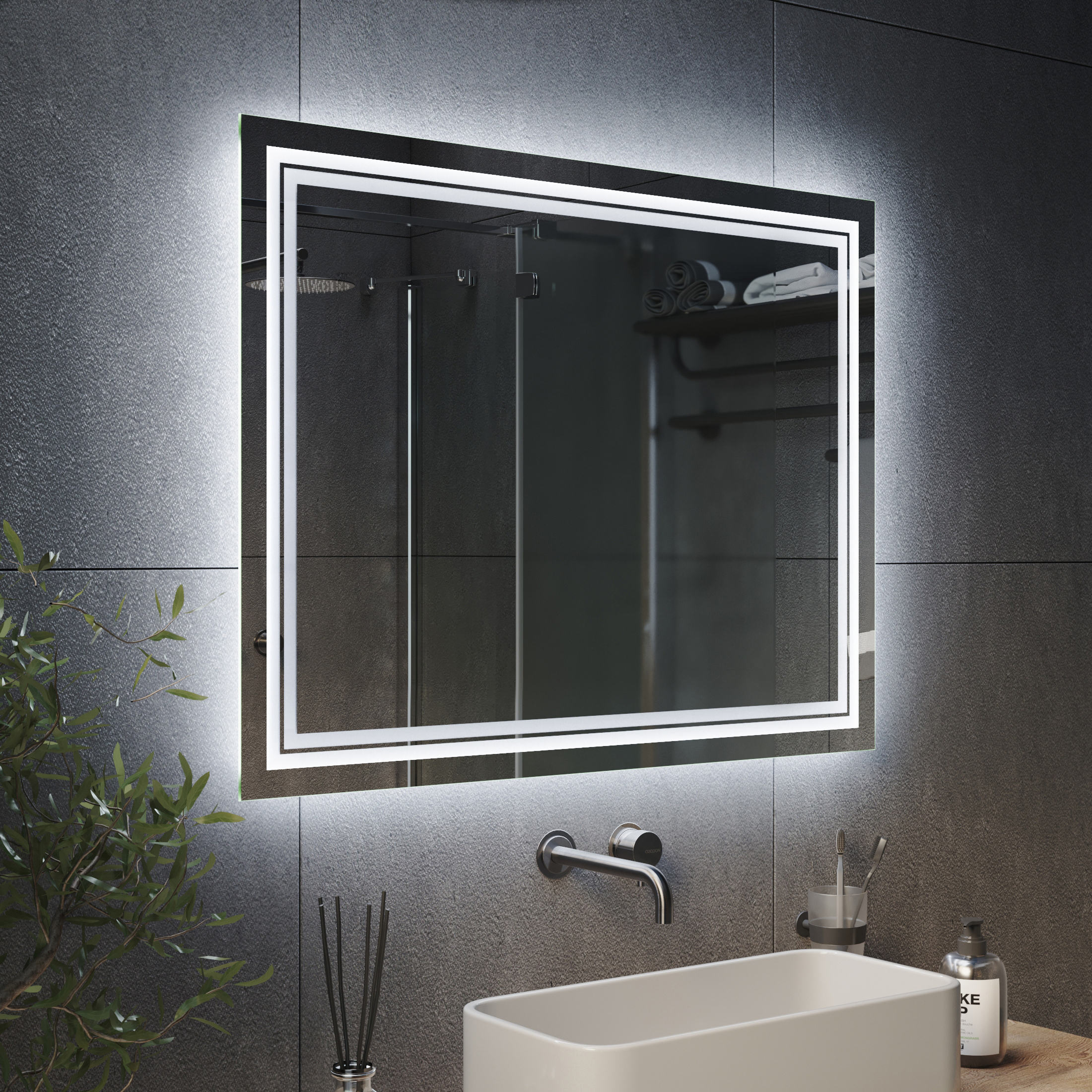 Зеркало с подсветкой TwinLine Ambilight - фото 3