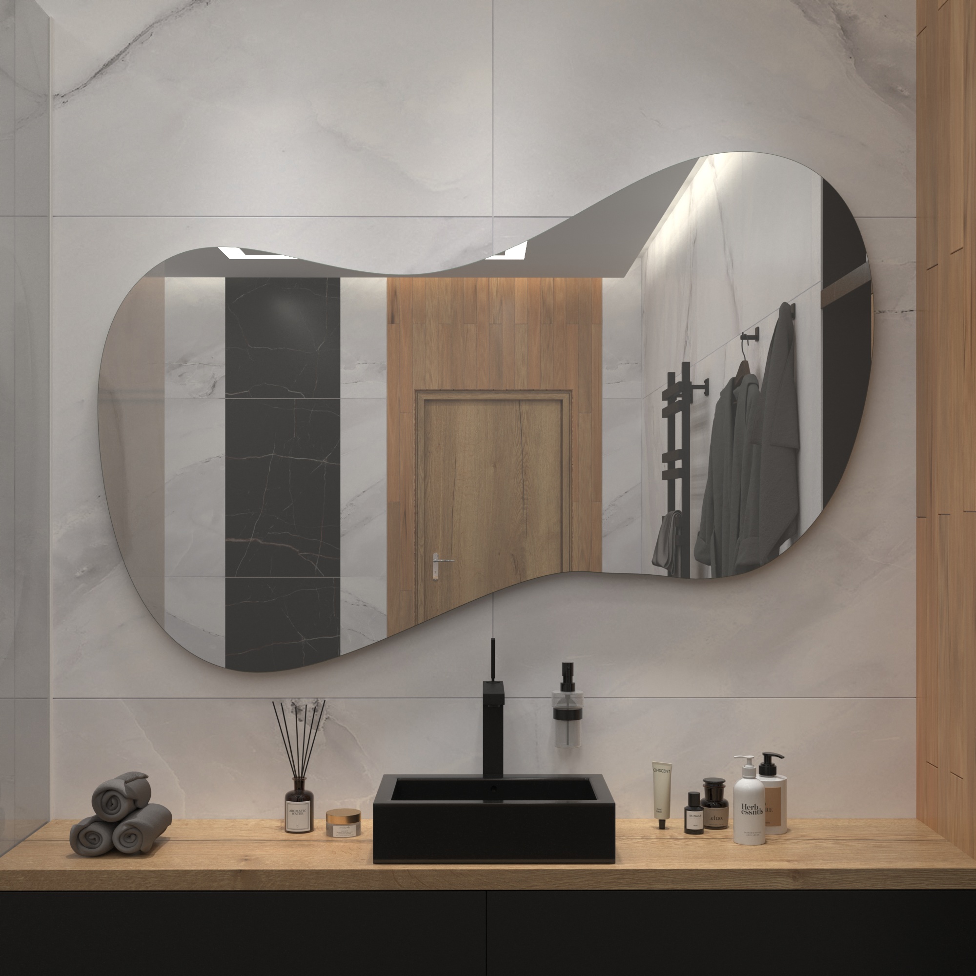 Зеркало с подсветкой Stone-26 - фото 2