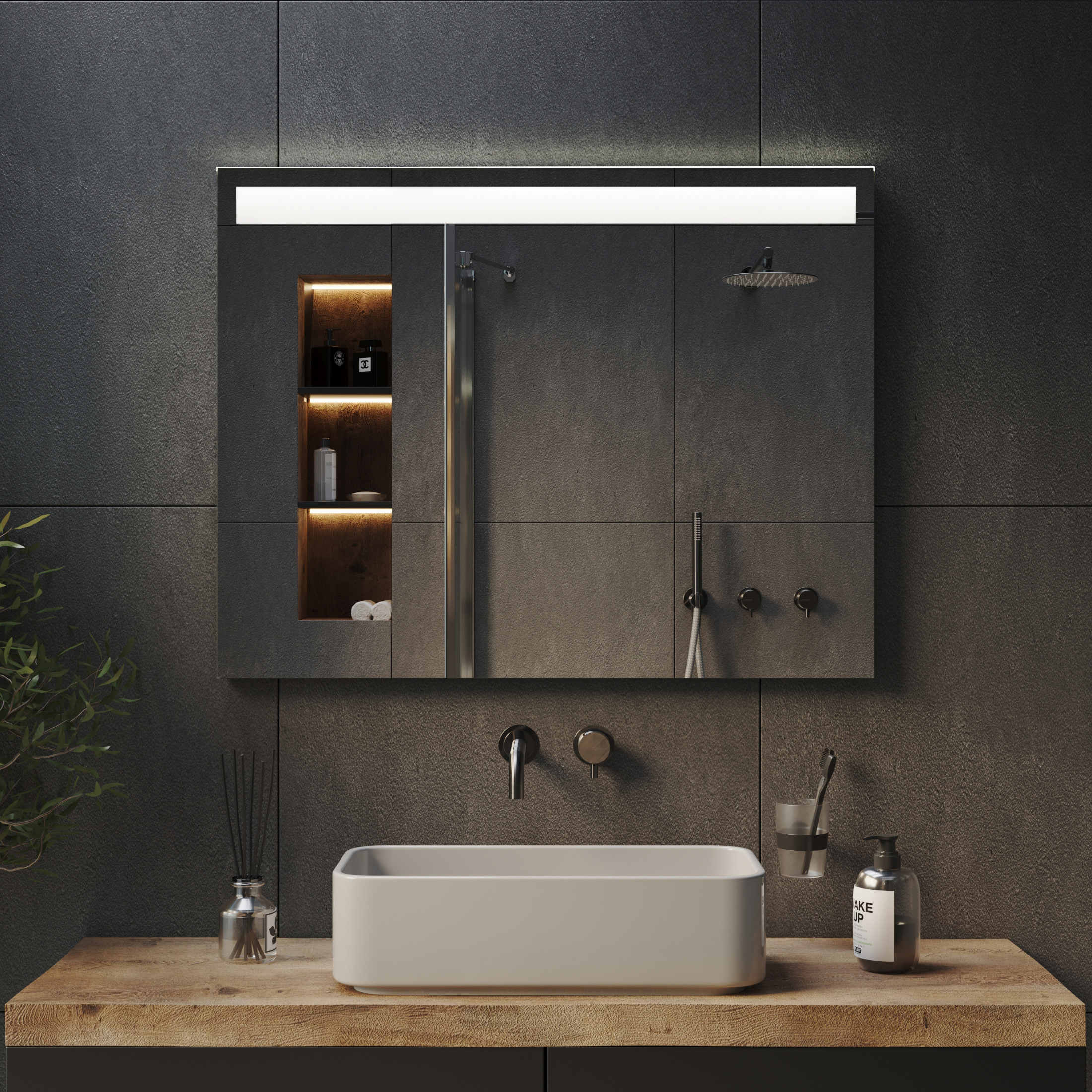 Зеркало с подсветкой Line - фото 4