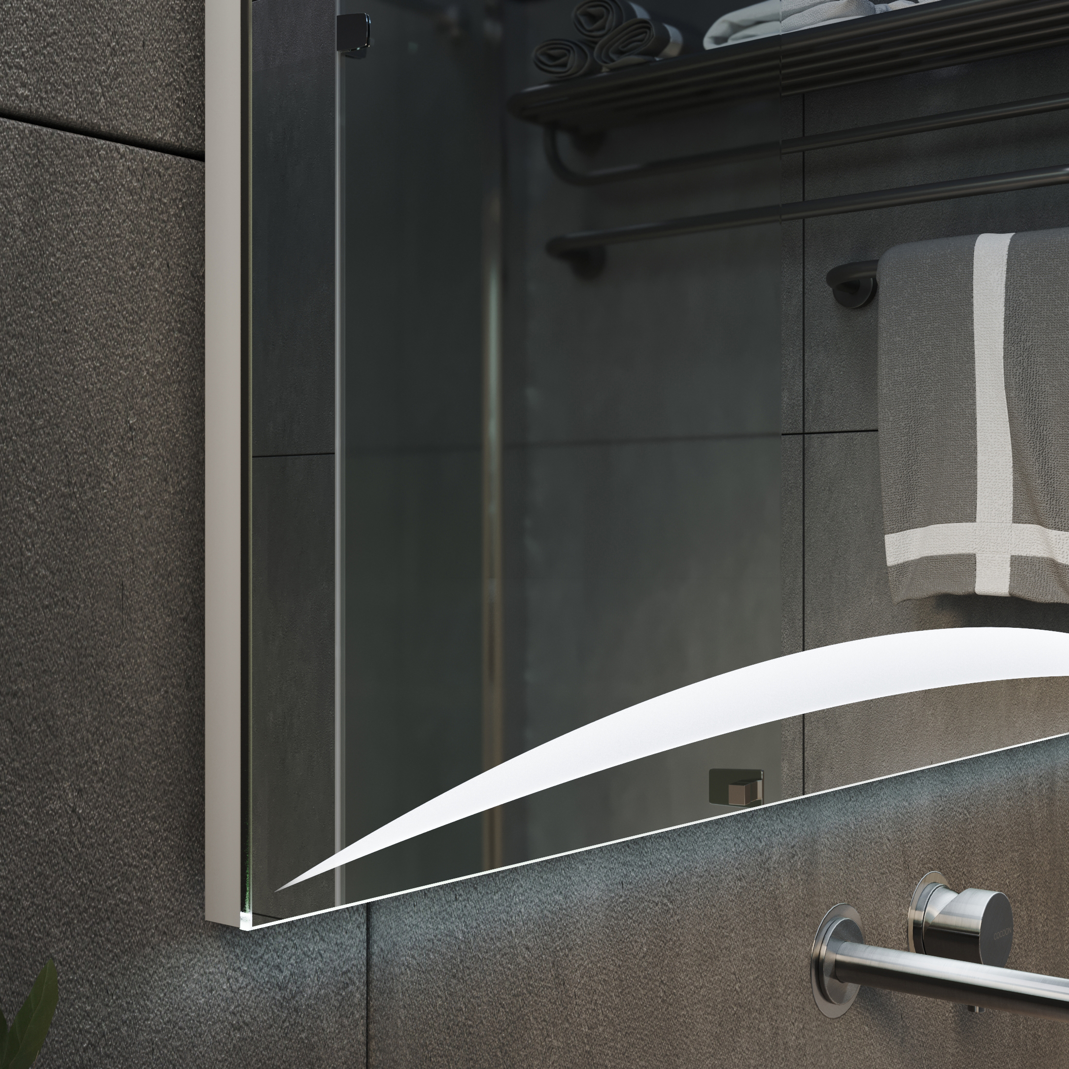 Зеркало с подсветкой Stream - фото 2