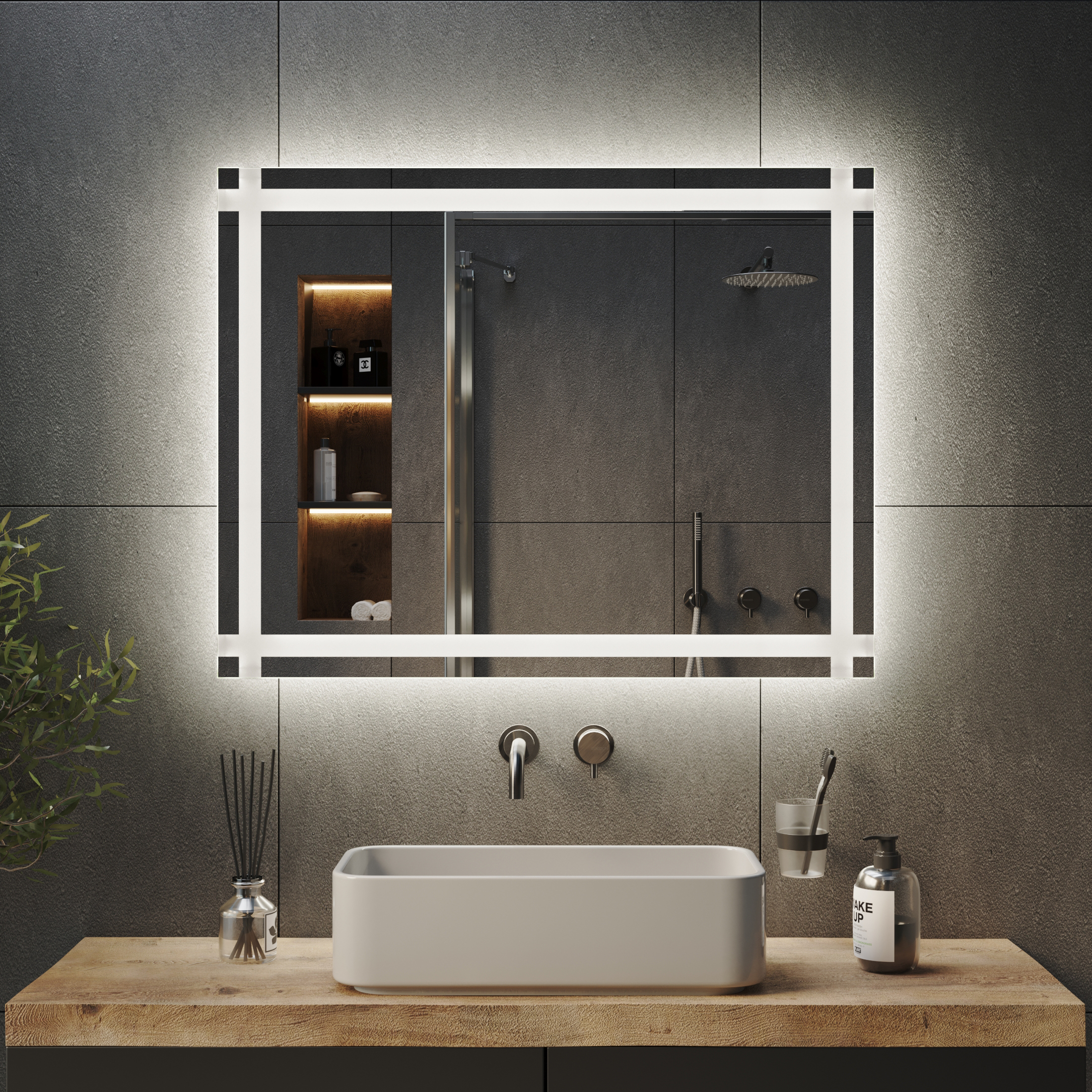 Зеркало с подсветкой Swiss Ambilight - фото 4