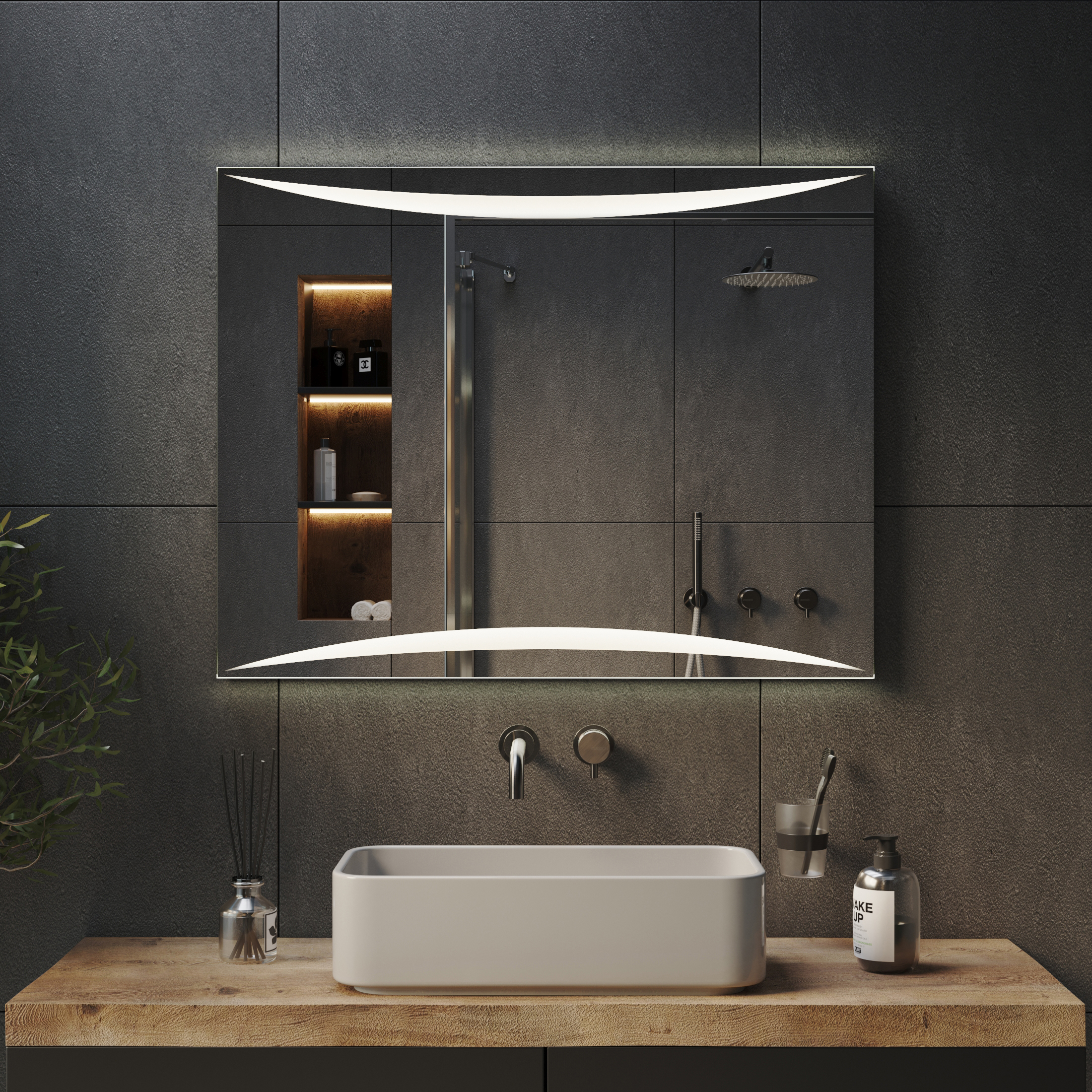 Зеркало с подсветкой Stream - фото 4