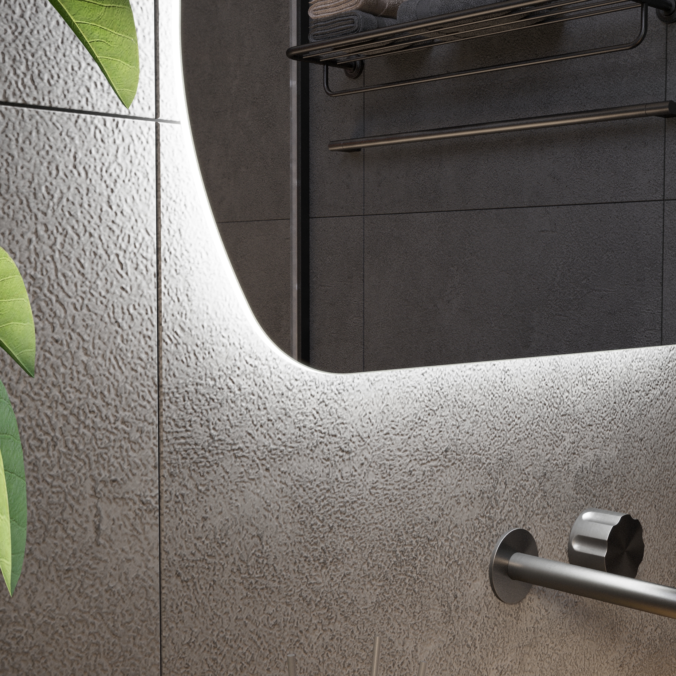 Зеркало с подсветкой Stone-8 - фото 2