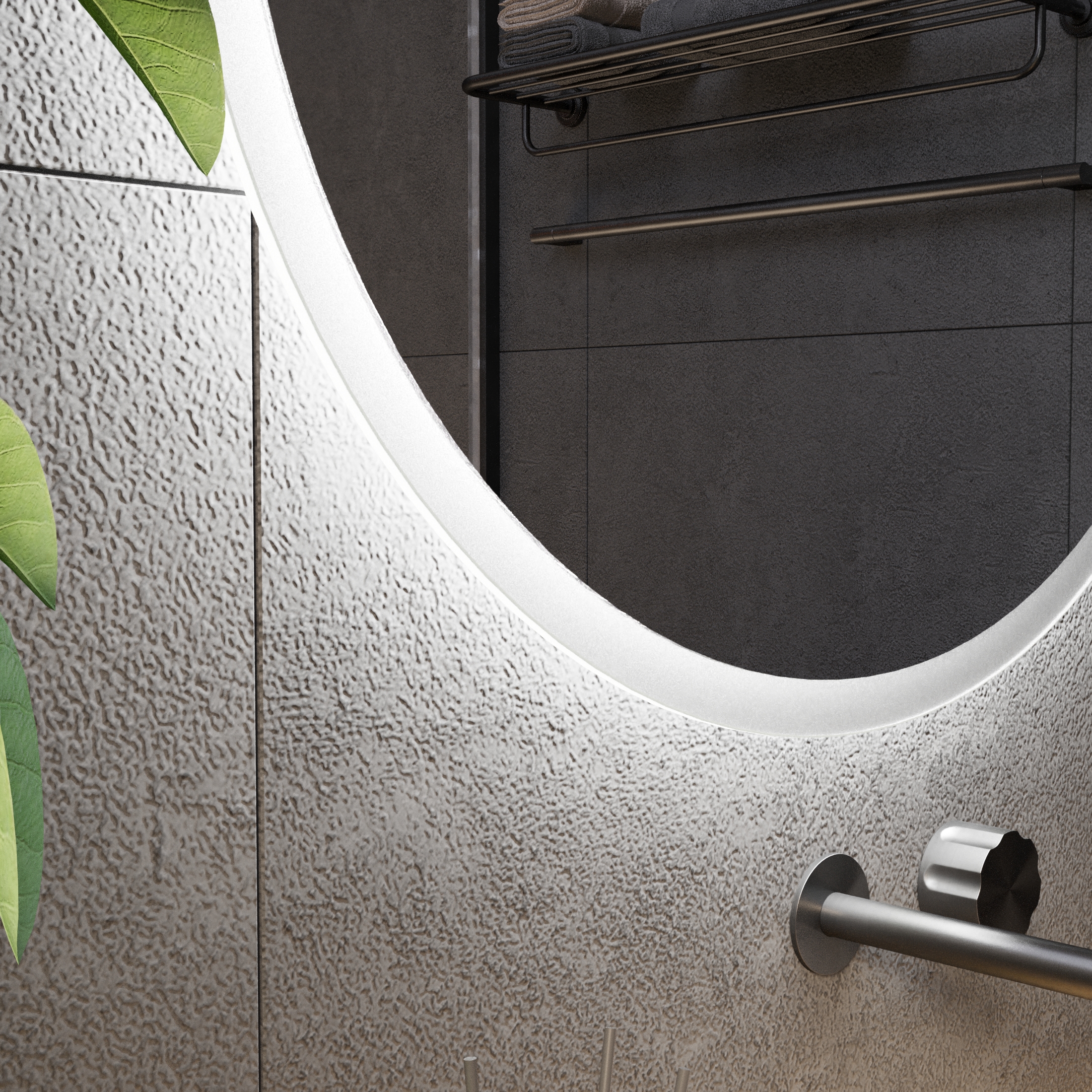 Круглое зеркало с подсветкой Ambilight 3 - фото 2