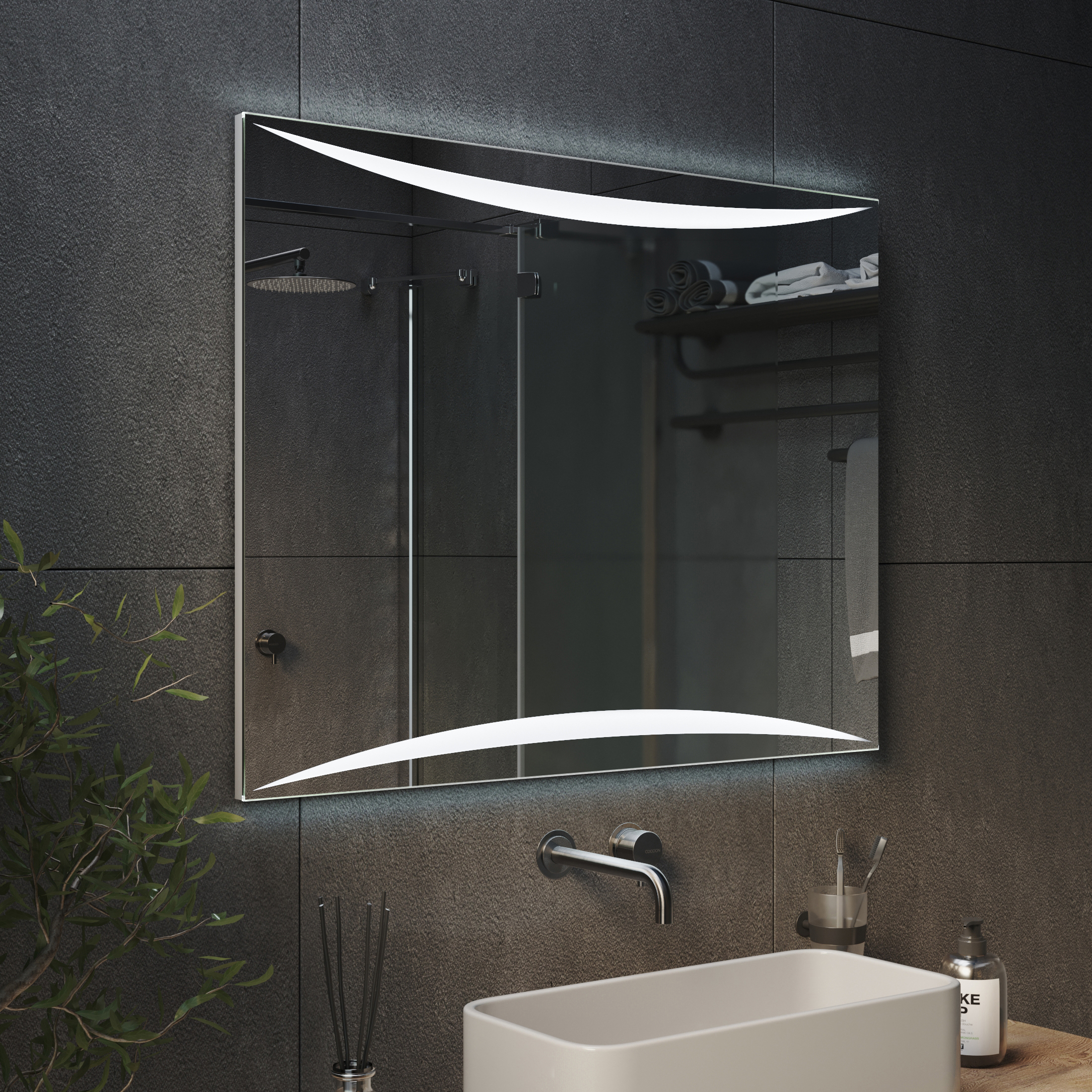 Зеркало с подсветкой Stream - фото 3