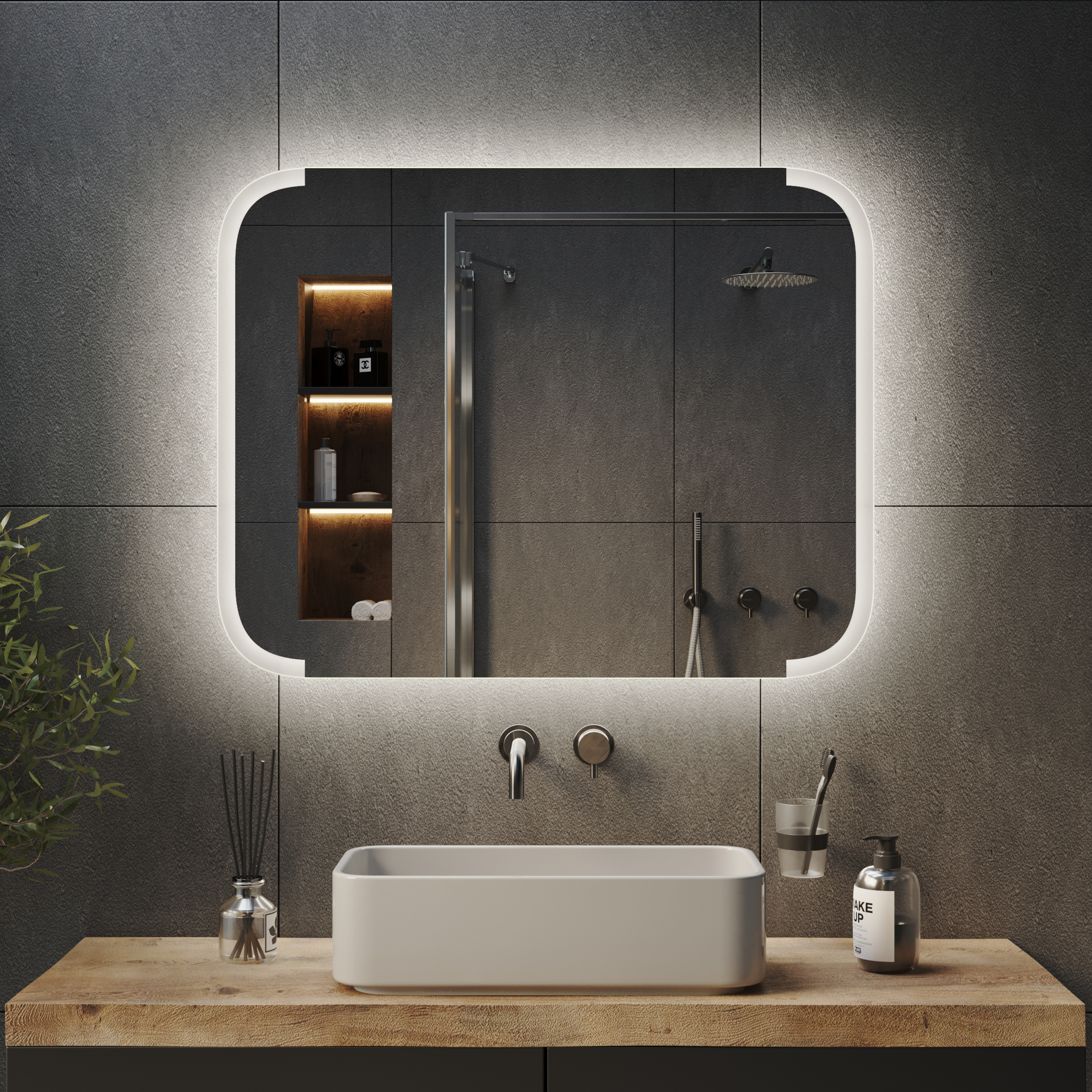 Зеркало с подсветкой Quotes Ambilight - фото 4