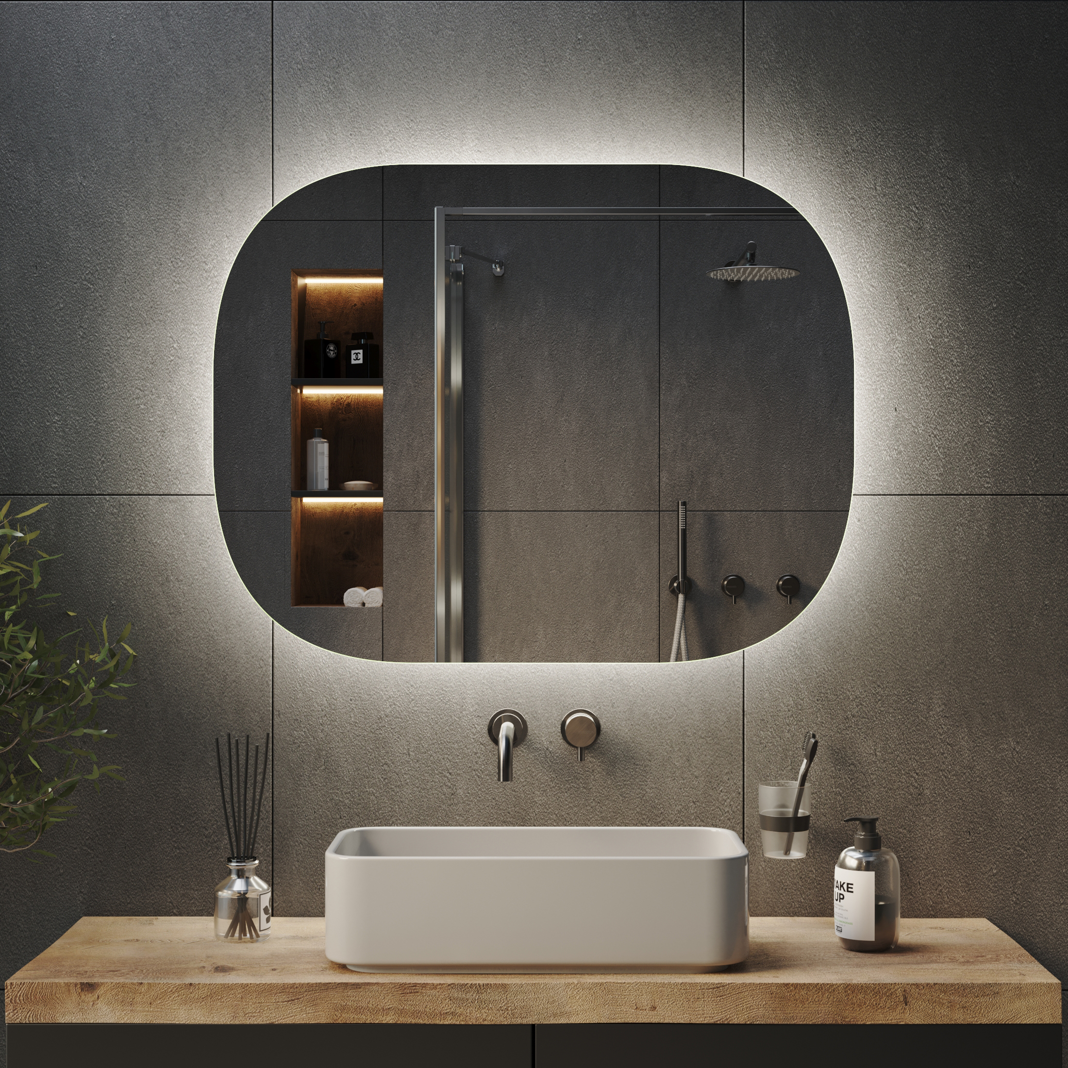 Зеркало с подсветкой Opal Ambilight - фото 4