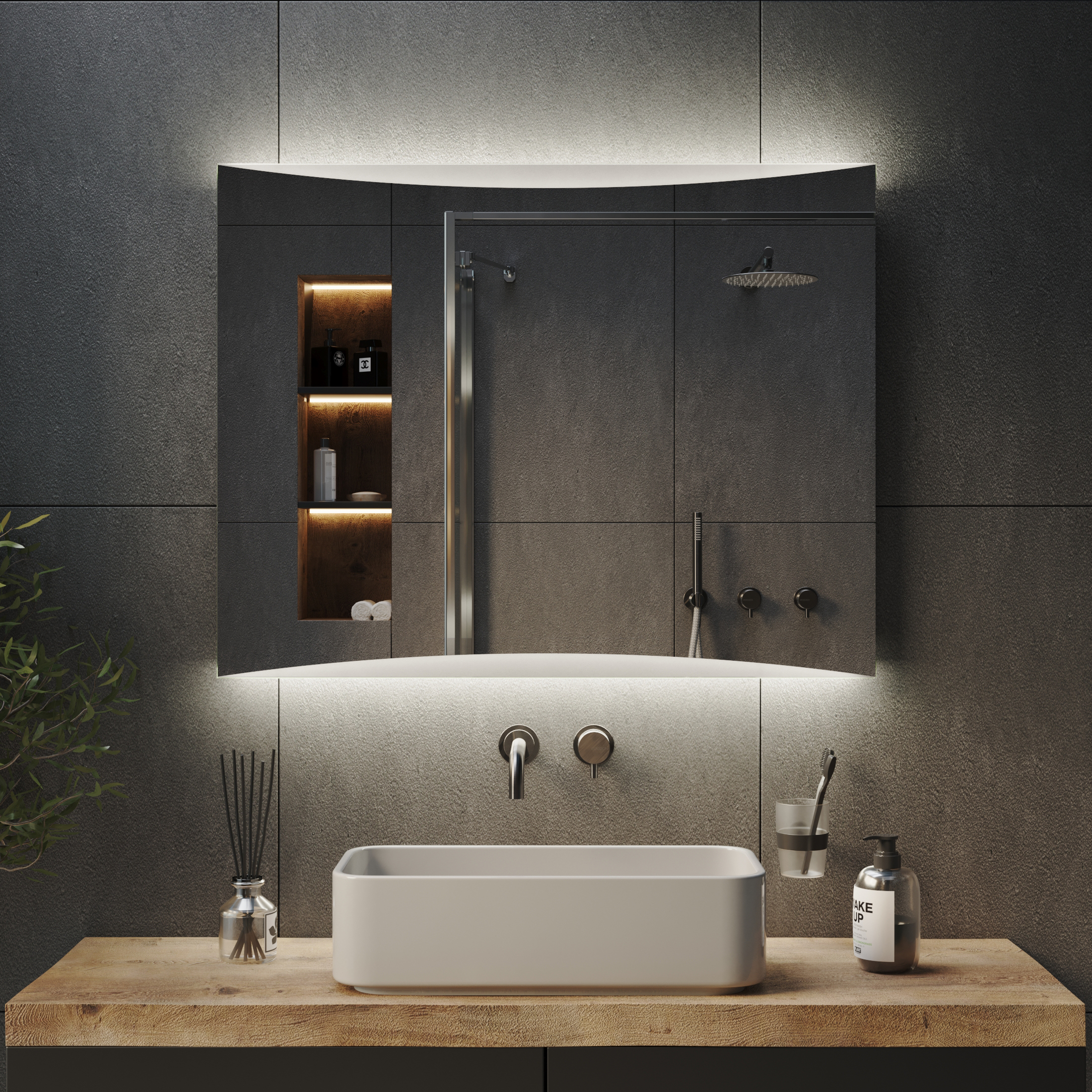 Зеркало с подсветкой Glass Ambilight - фото 4