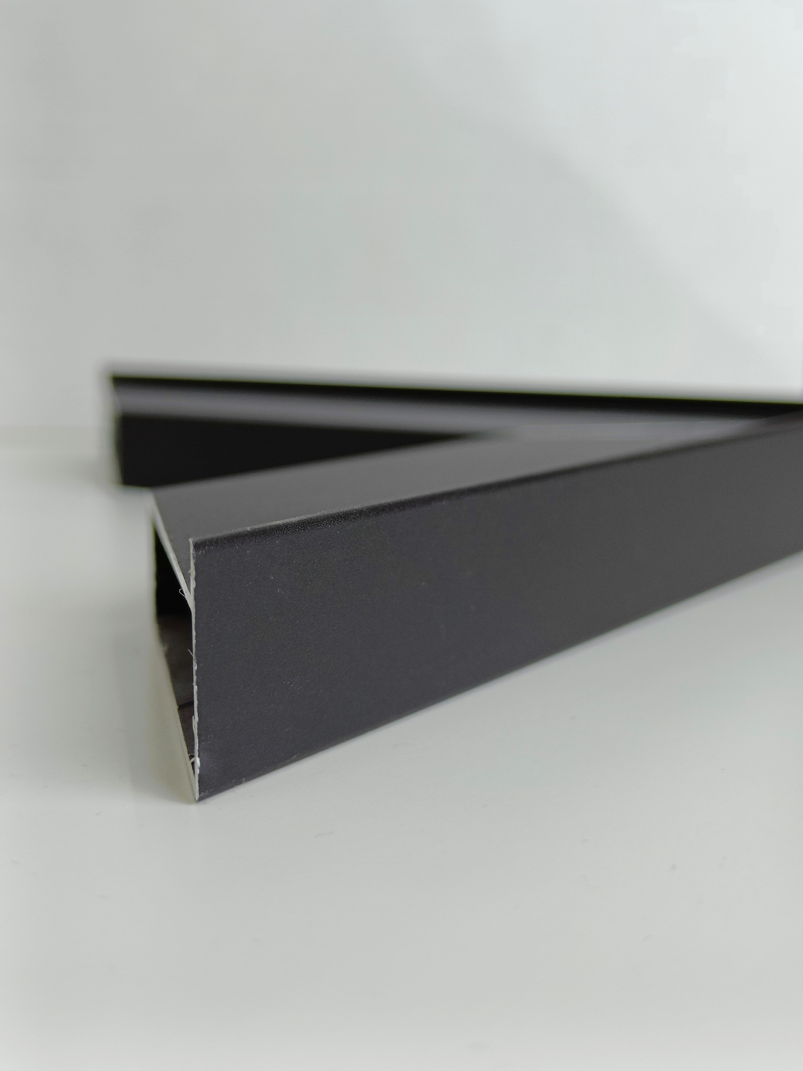 Зеркало в алюминиевой раме 00 Premium Черный Матовый - фото 7