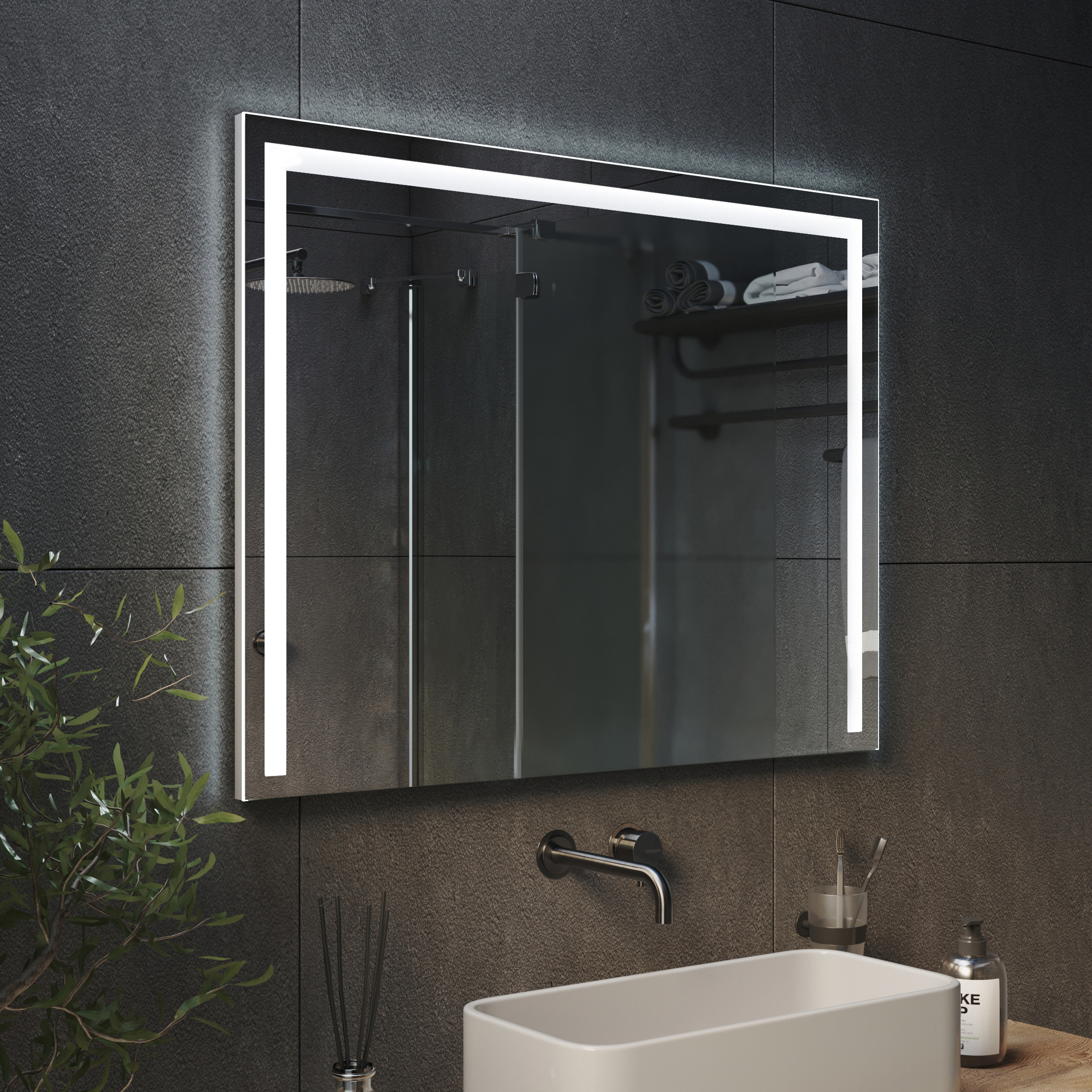 Зеркало с подсветкой Mira - фото 3