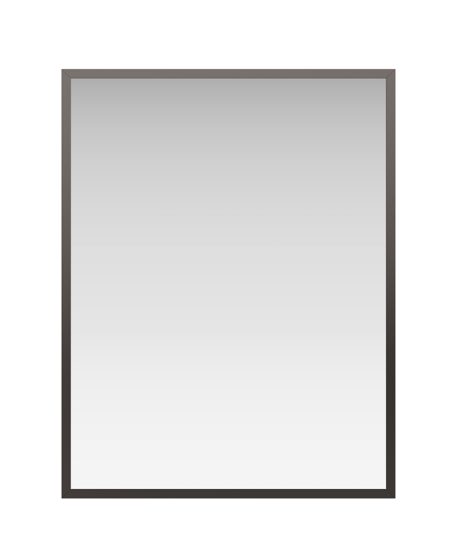 Зеркало в алюминиевой раме 05 Premium Бронза матовая - фото 3