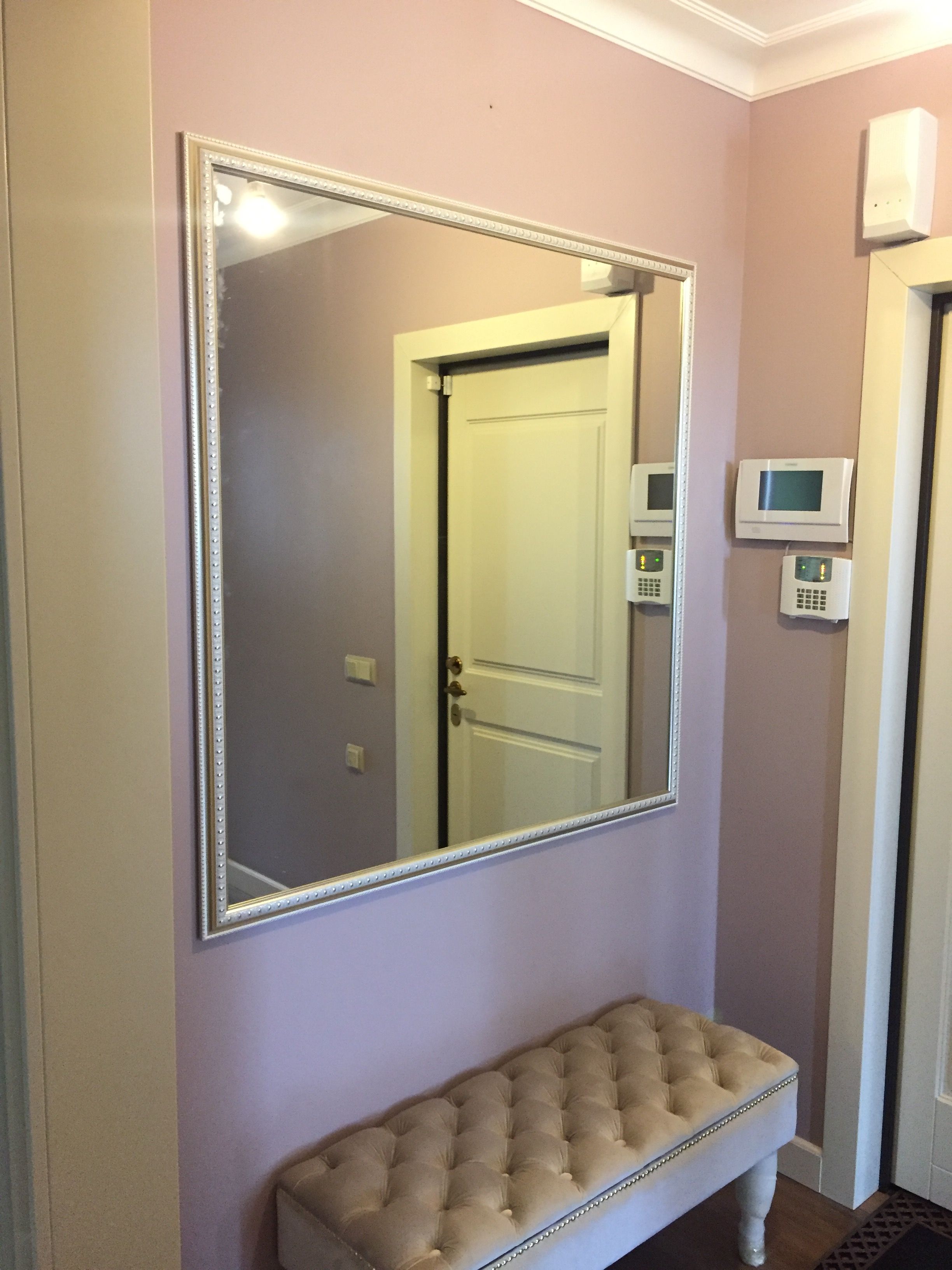 Зеркало "Ралли"  Белое золото - фото 3