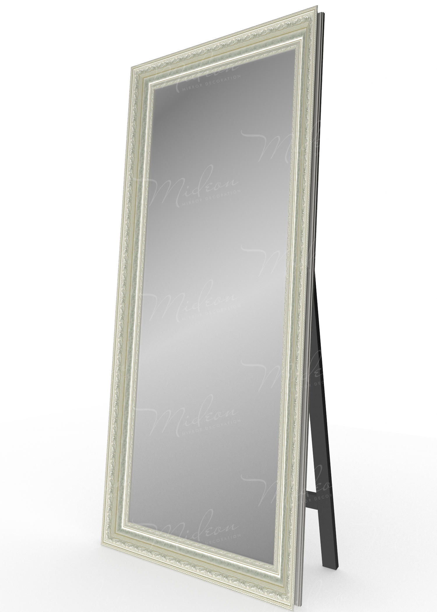 Напольное зеркало «Ферро» серебро
