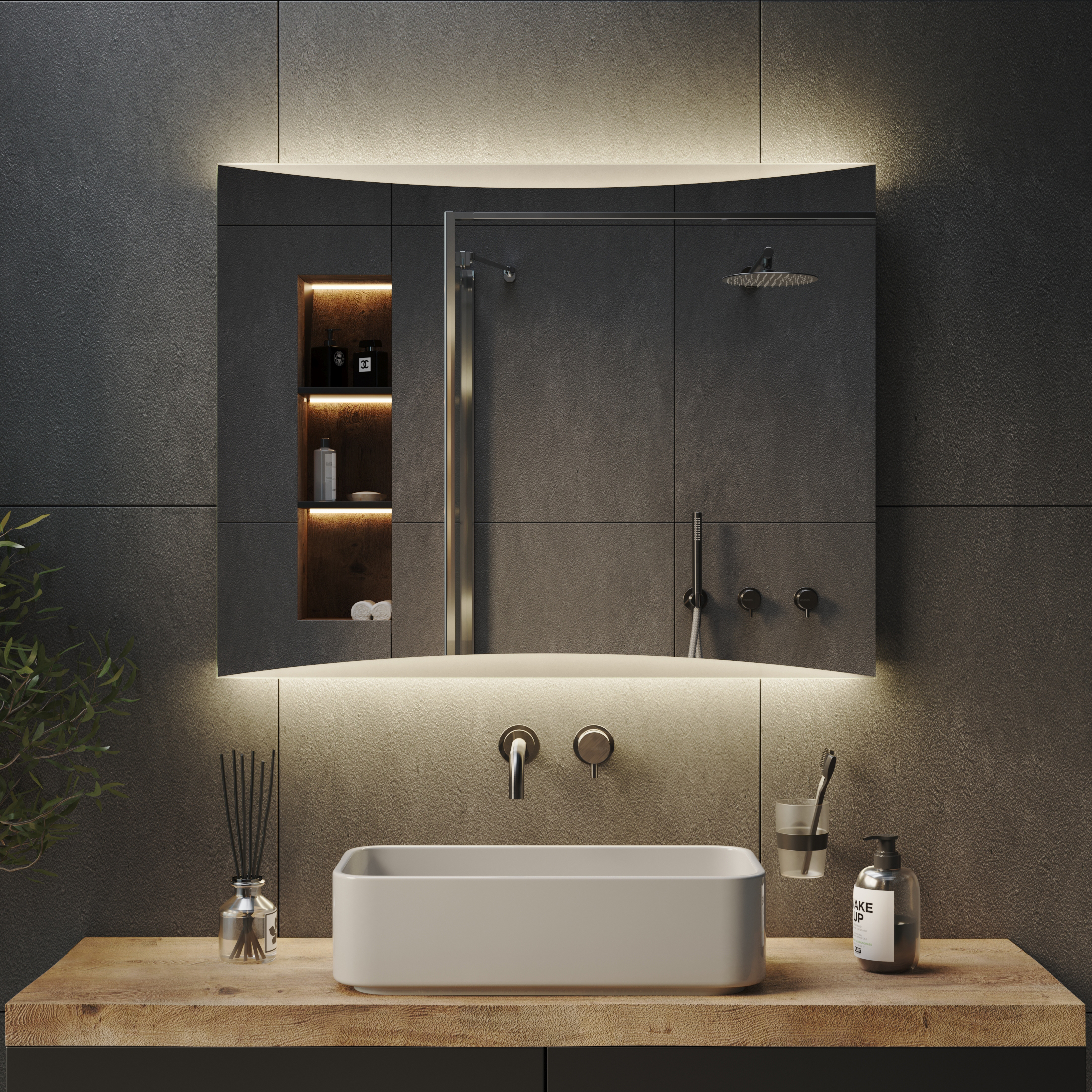 Зеркало с подсветкой Glass Ambilight - фото 5