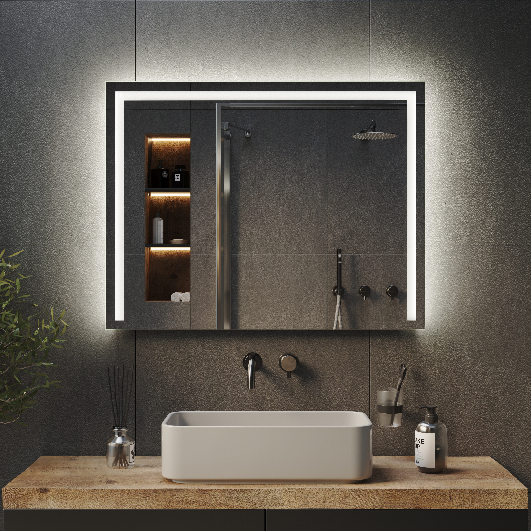 Зеркало с подсветкой Mira Ambilight - фото 4