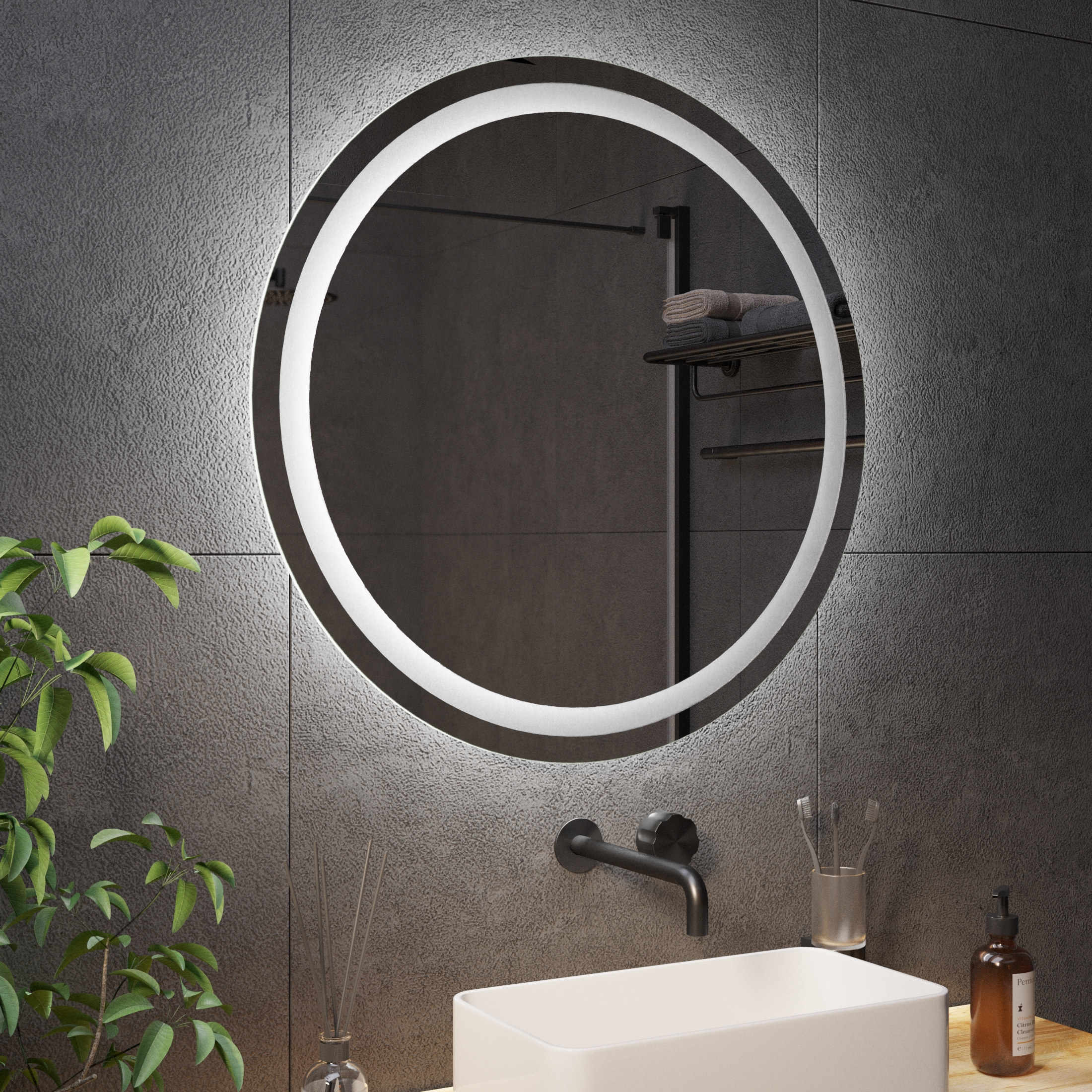 Круглое зеркало с подсветкой Ambilight 5 - фото 3