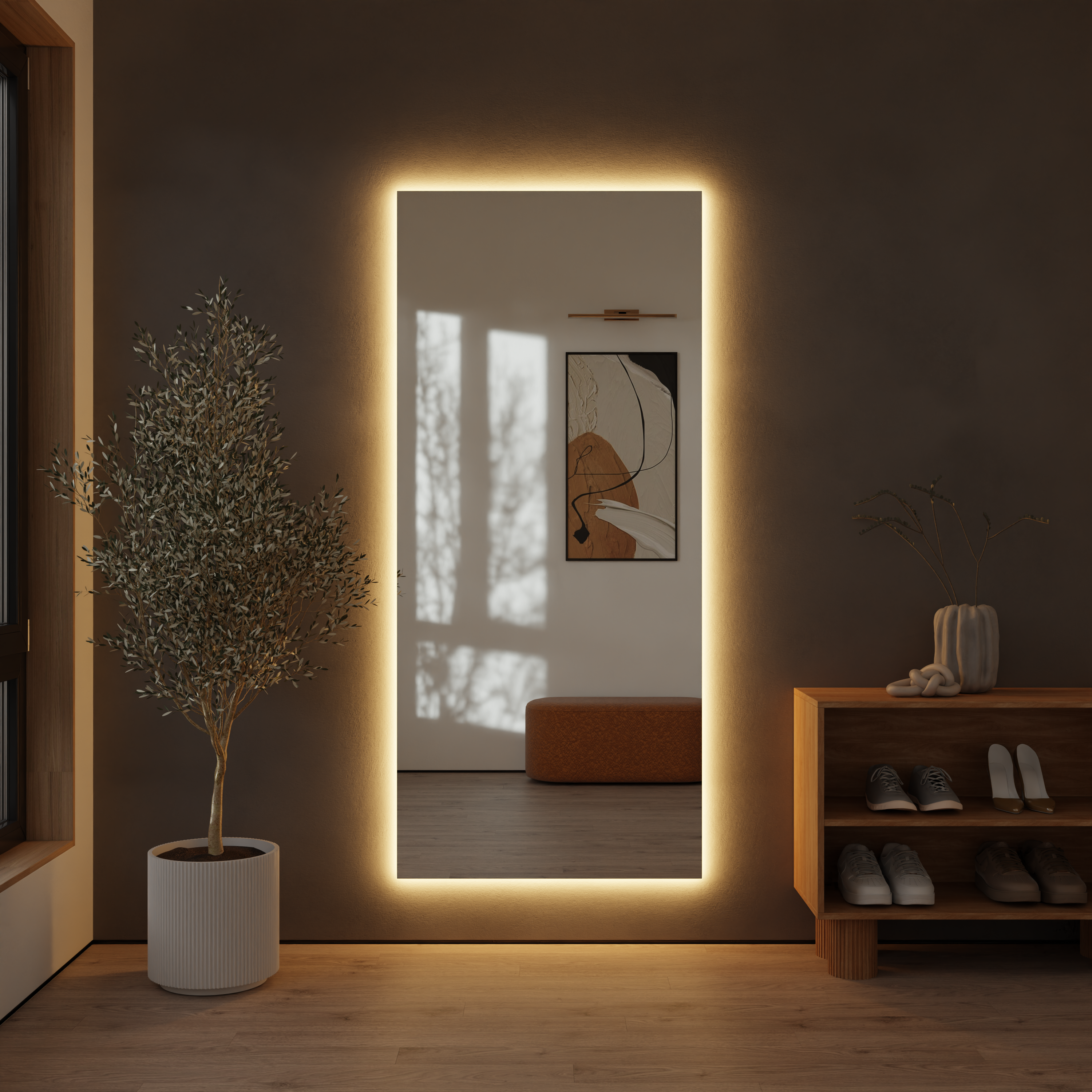 Зеркало с подсветкой в прихожую Ambilight XL - фото 5