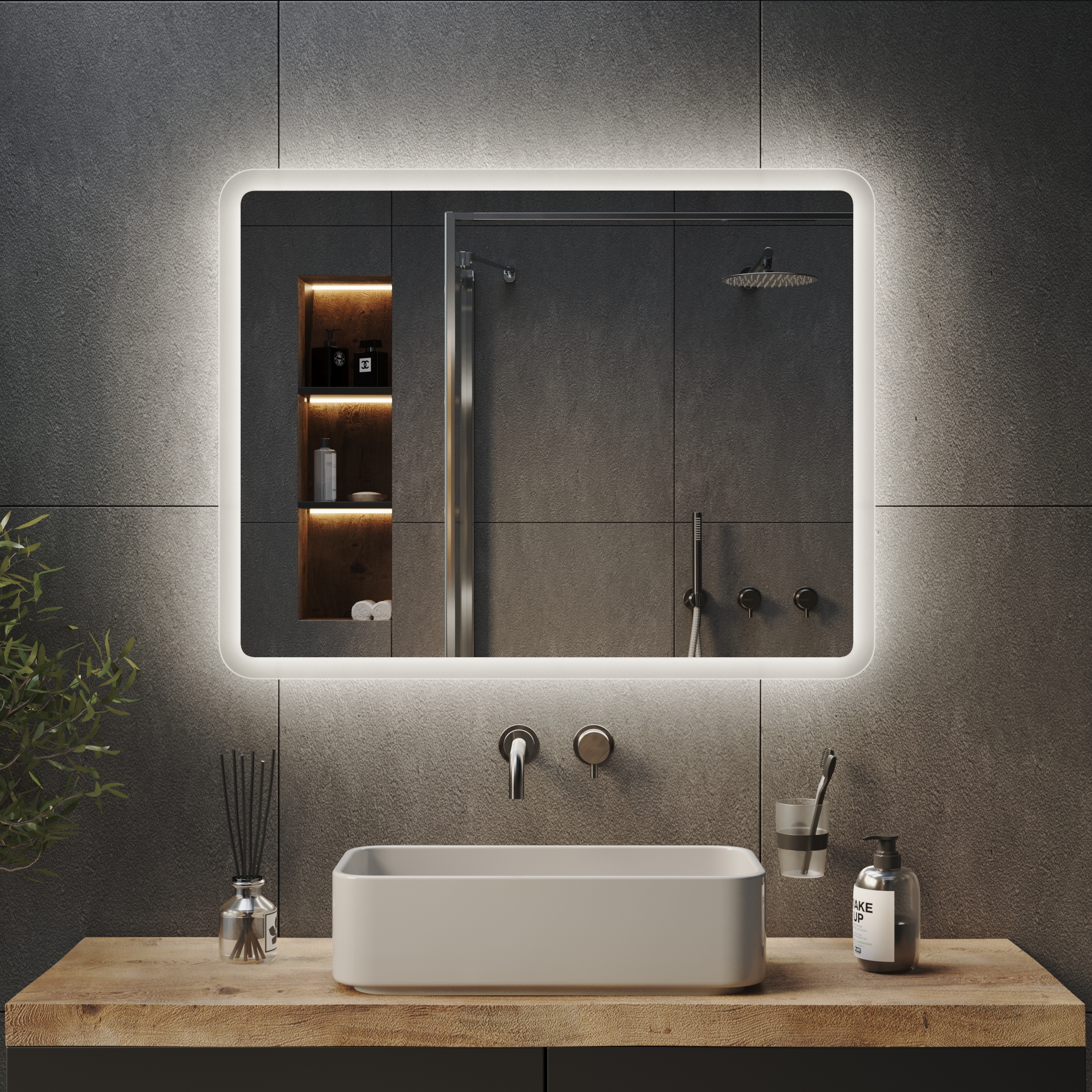 Зеркало с подсветкой Pearl Ambilight - фото 4