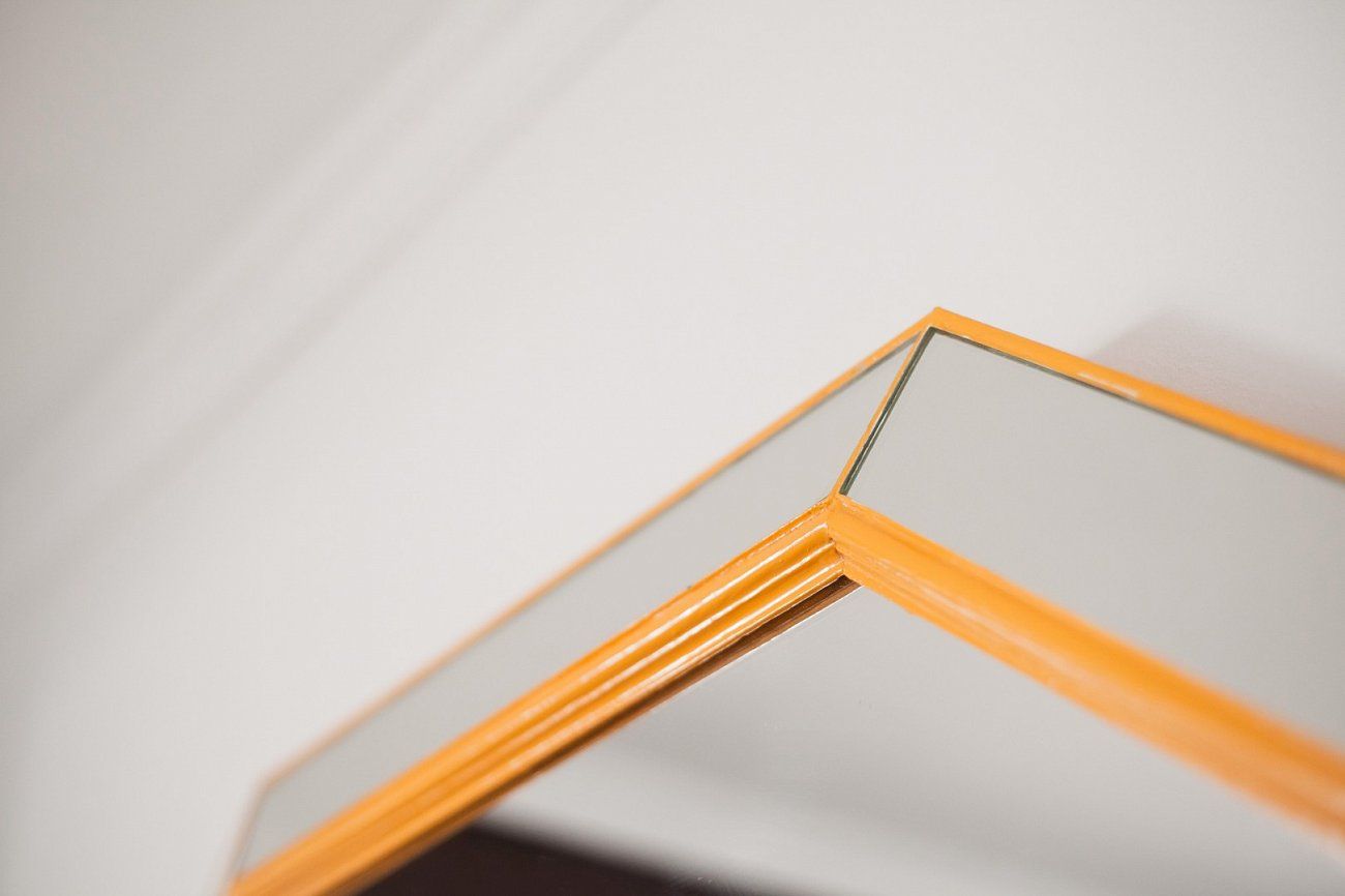 Зеркало "Yellow octagon" - фото 4