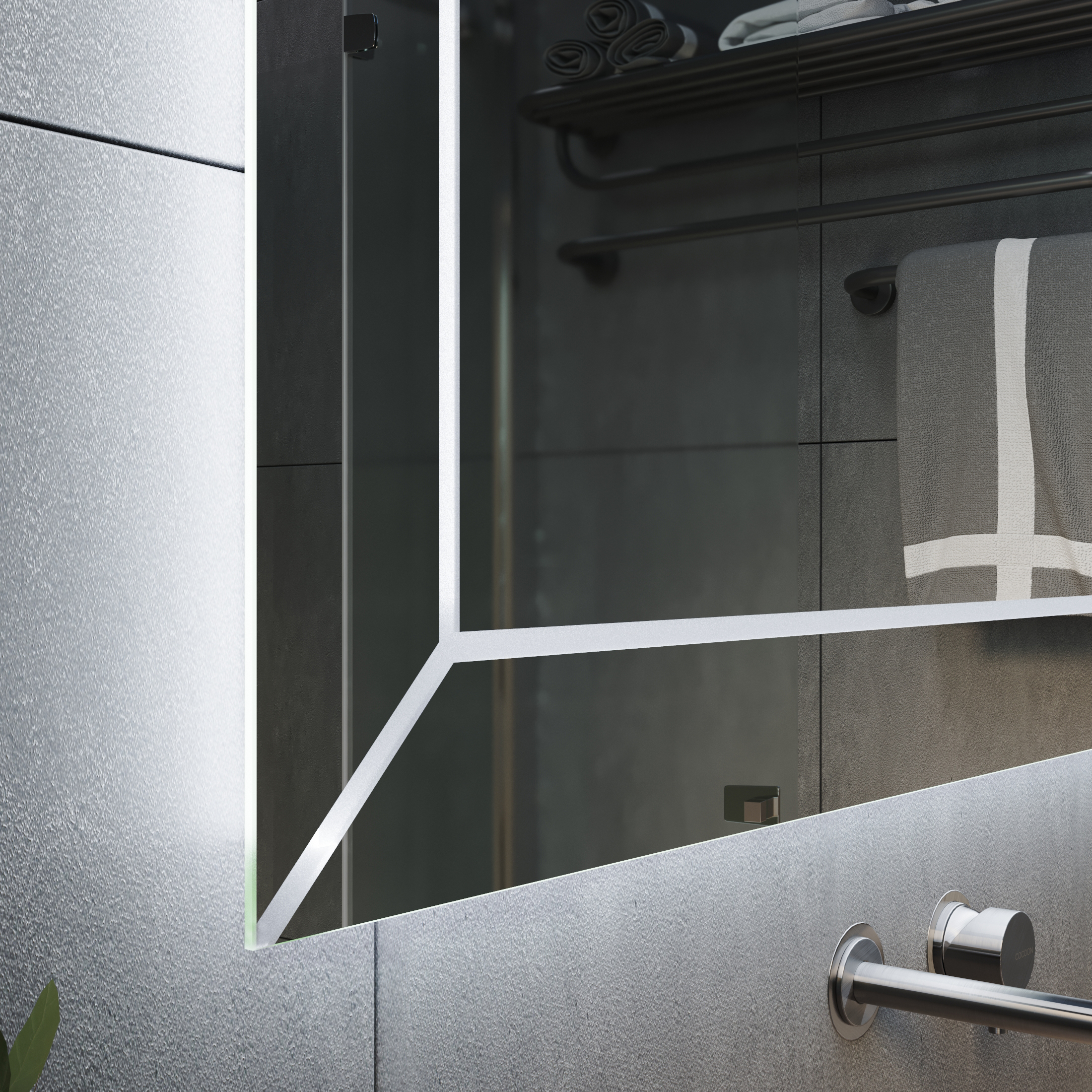 Зеркало с подсветкой Diamond Ambilight - фото 2