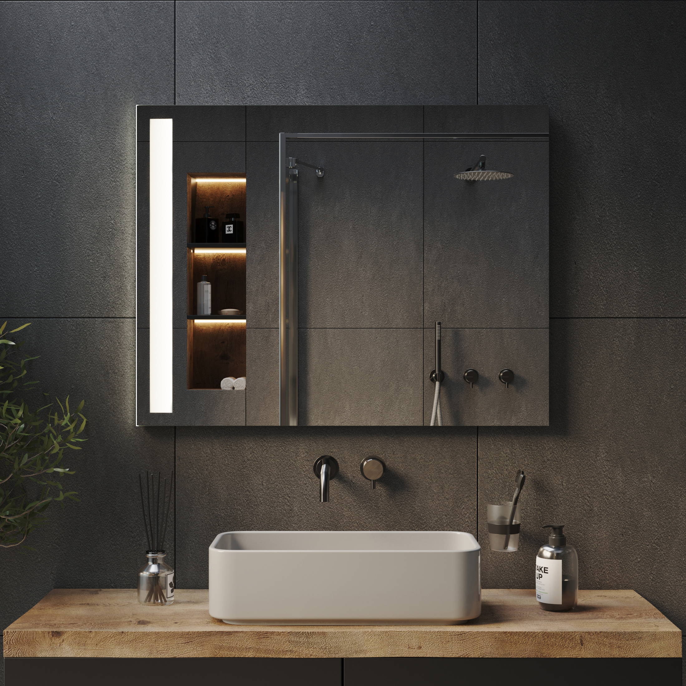 Зеркало с подсветкой L Line - фото 4