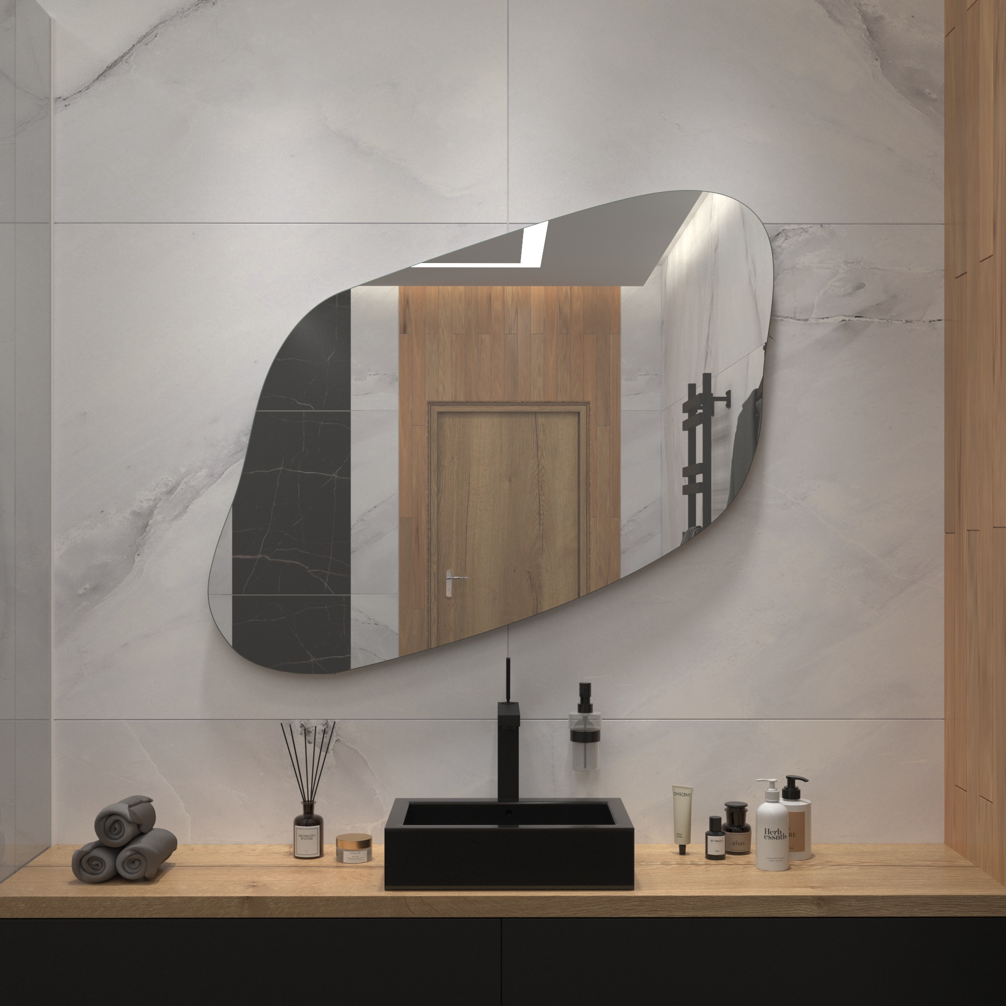 Зеркало с подсветкой Stone-24 - фото 2