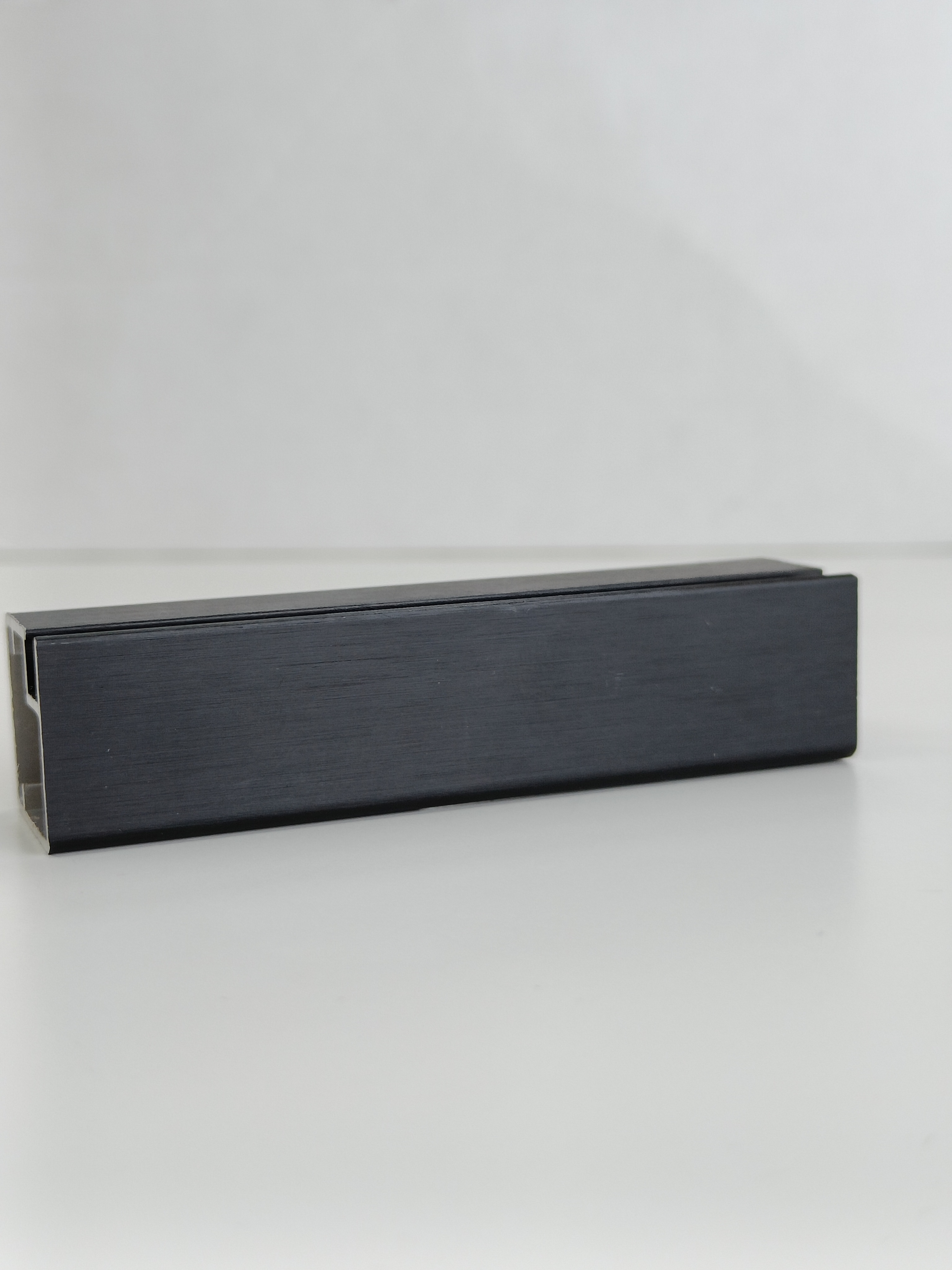 Зеркало в алюминиевой раме 05 Premium Черный Матовый Браш - фото 3