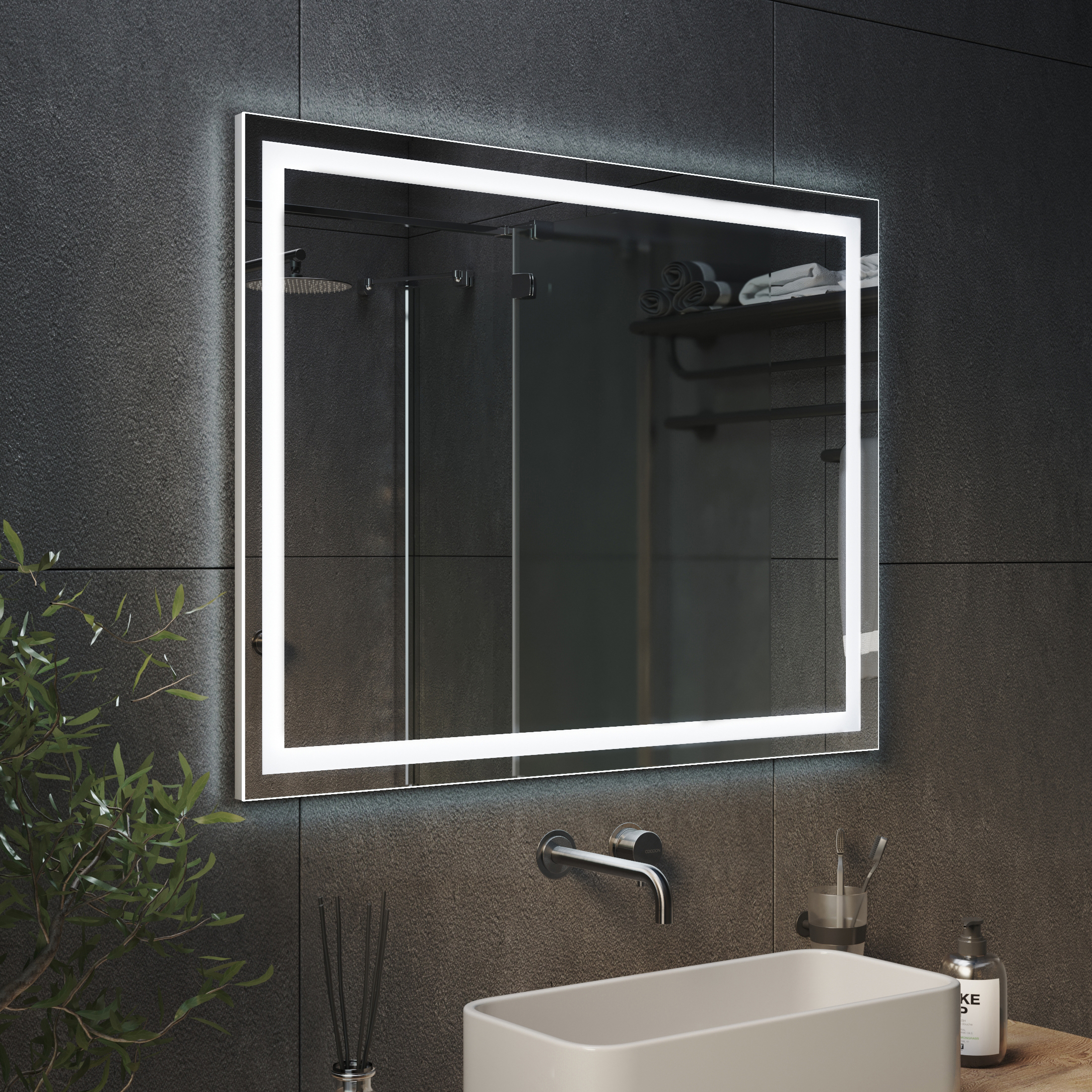 Зеркало с подсветкой Mideon - фото 3