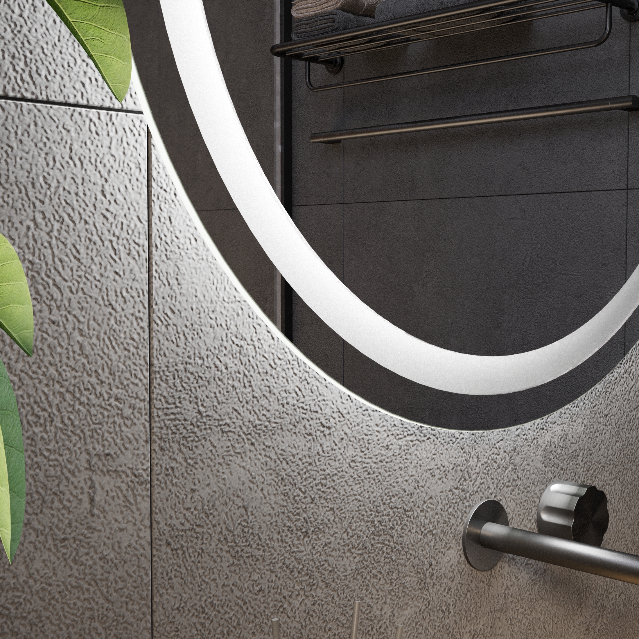 Круглое зеркало с подсветкой Ambilight 5 - фото 2