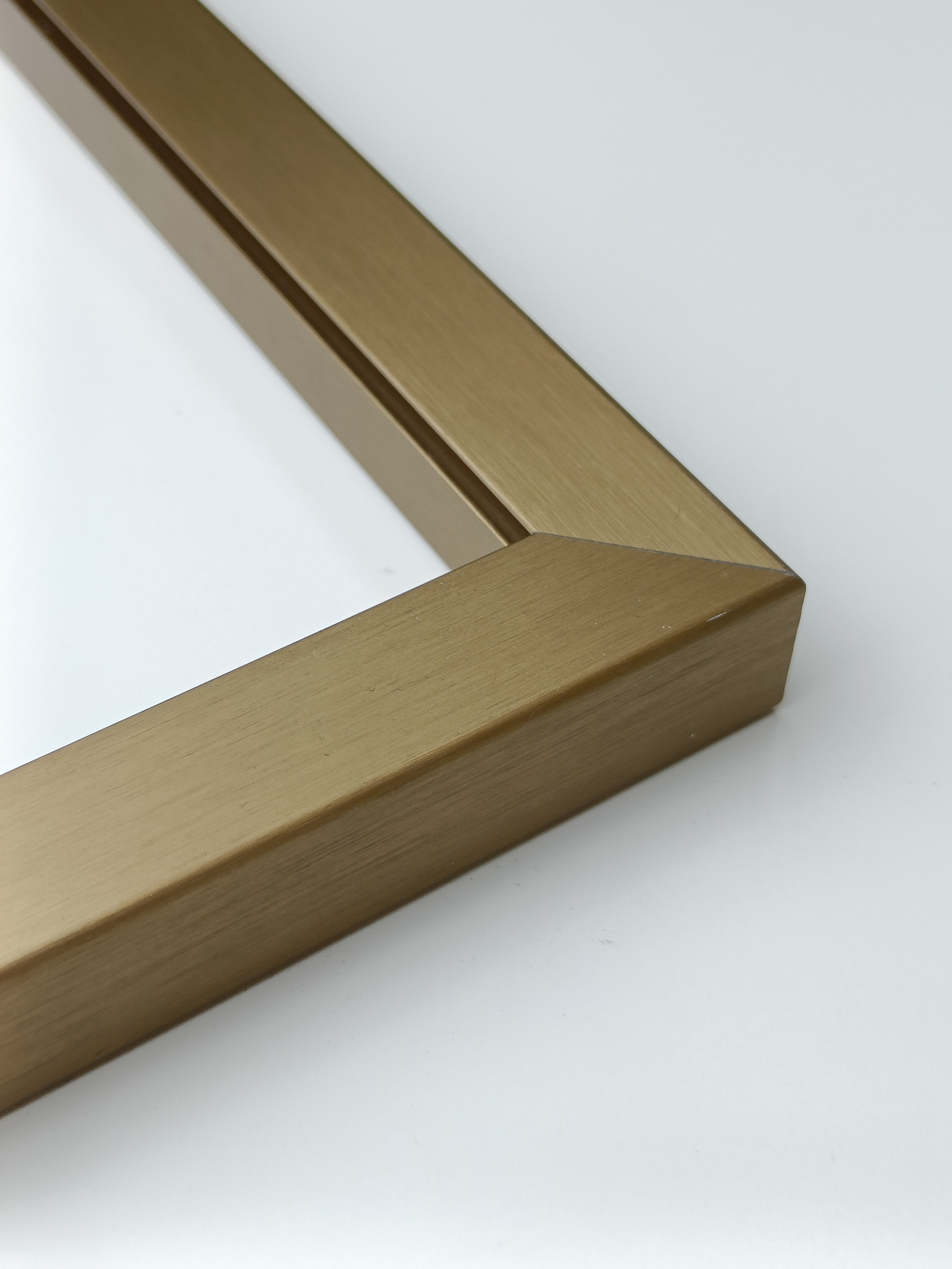 Зеркало в алюминиевой раме 05 Premium Латунь - фото 5