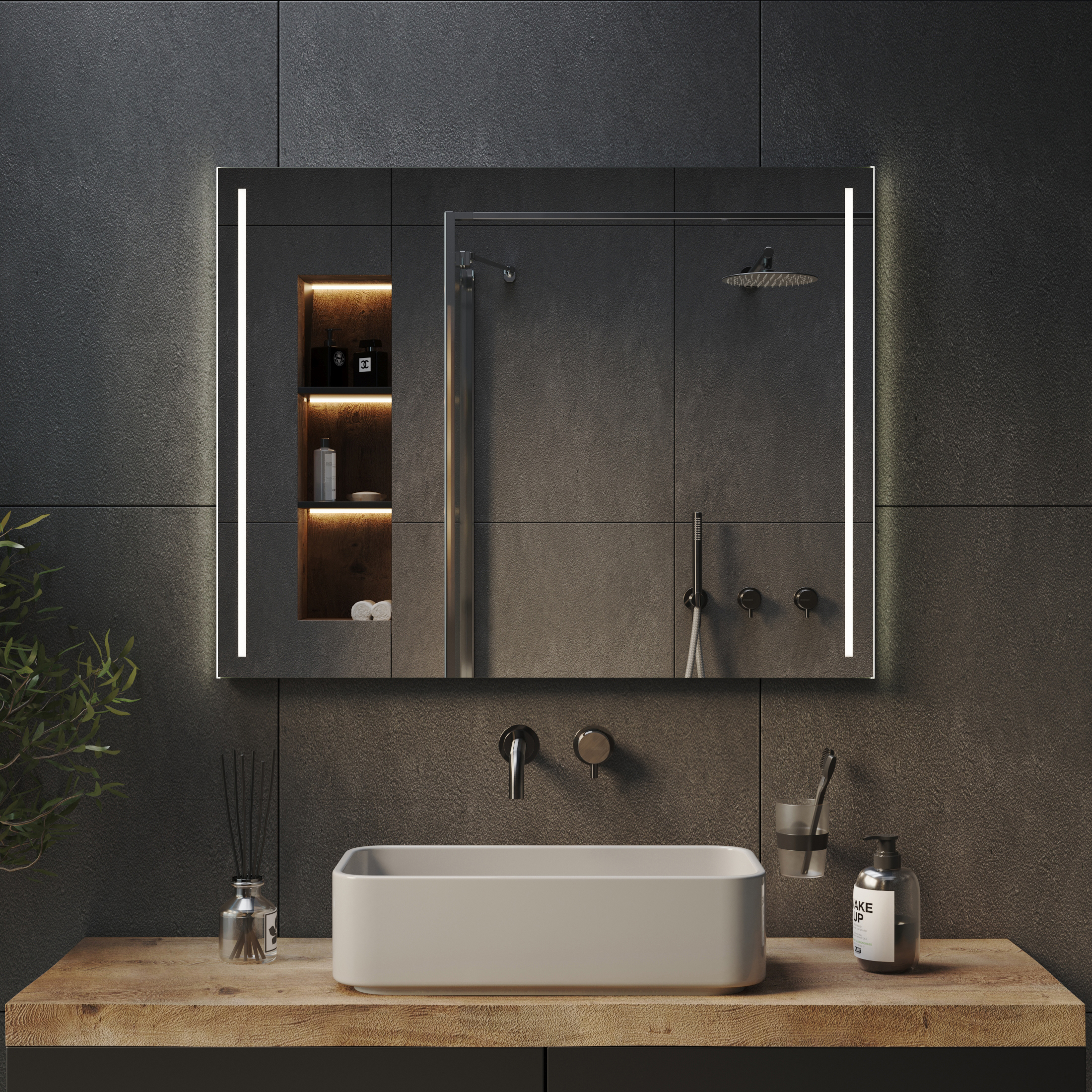 Зеркало с подсветкой Minimal - фото 4